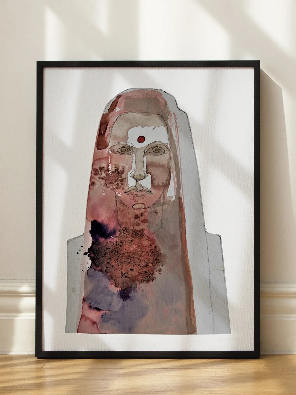 Watercolor Woman Poster