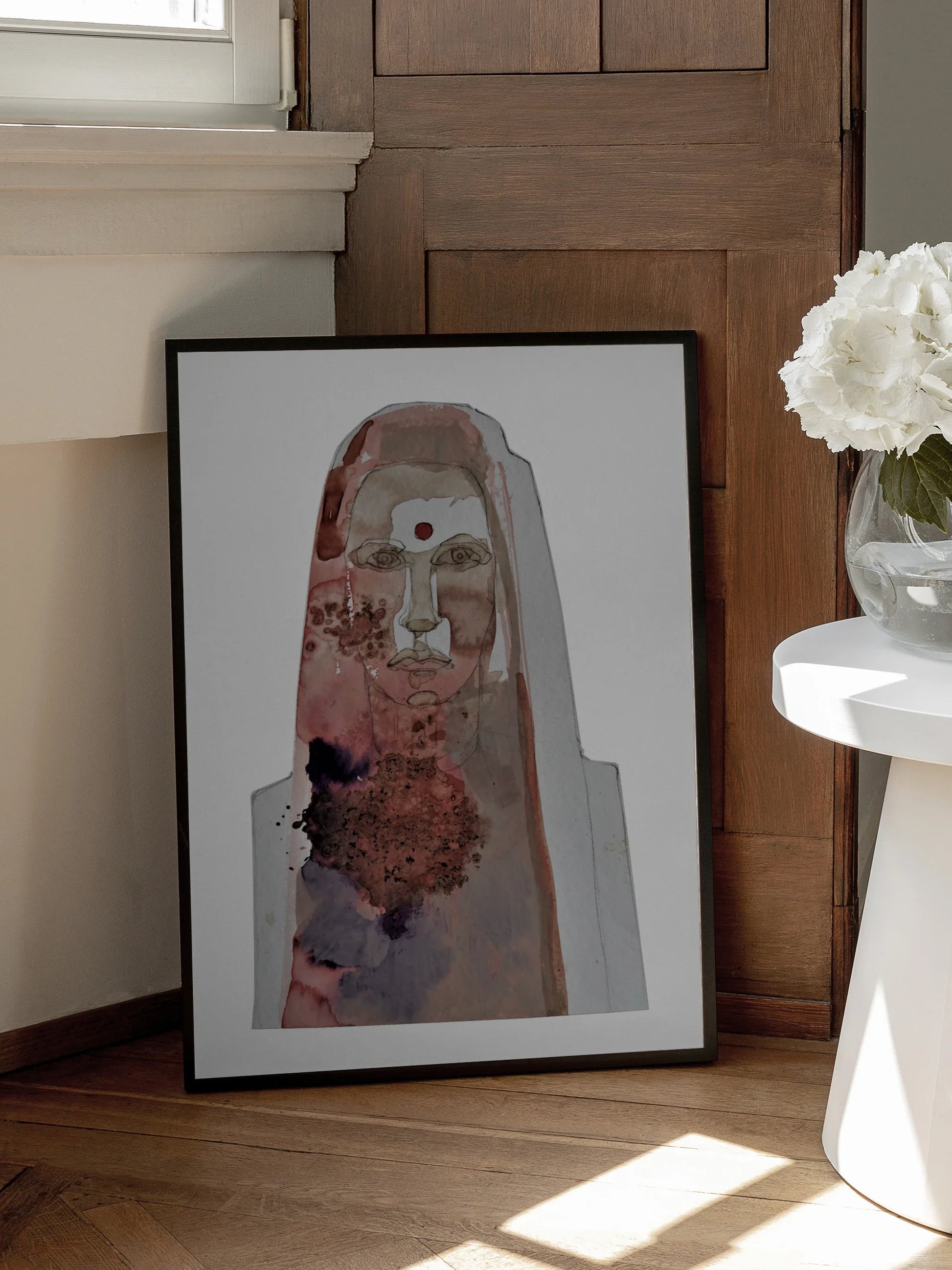 Watercolor Woman Poster
