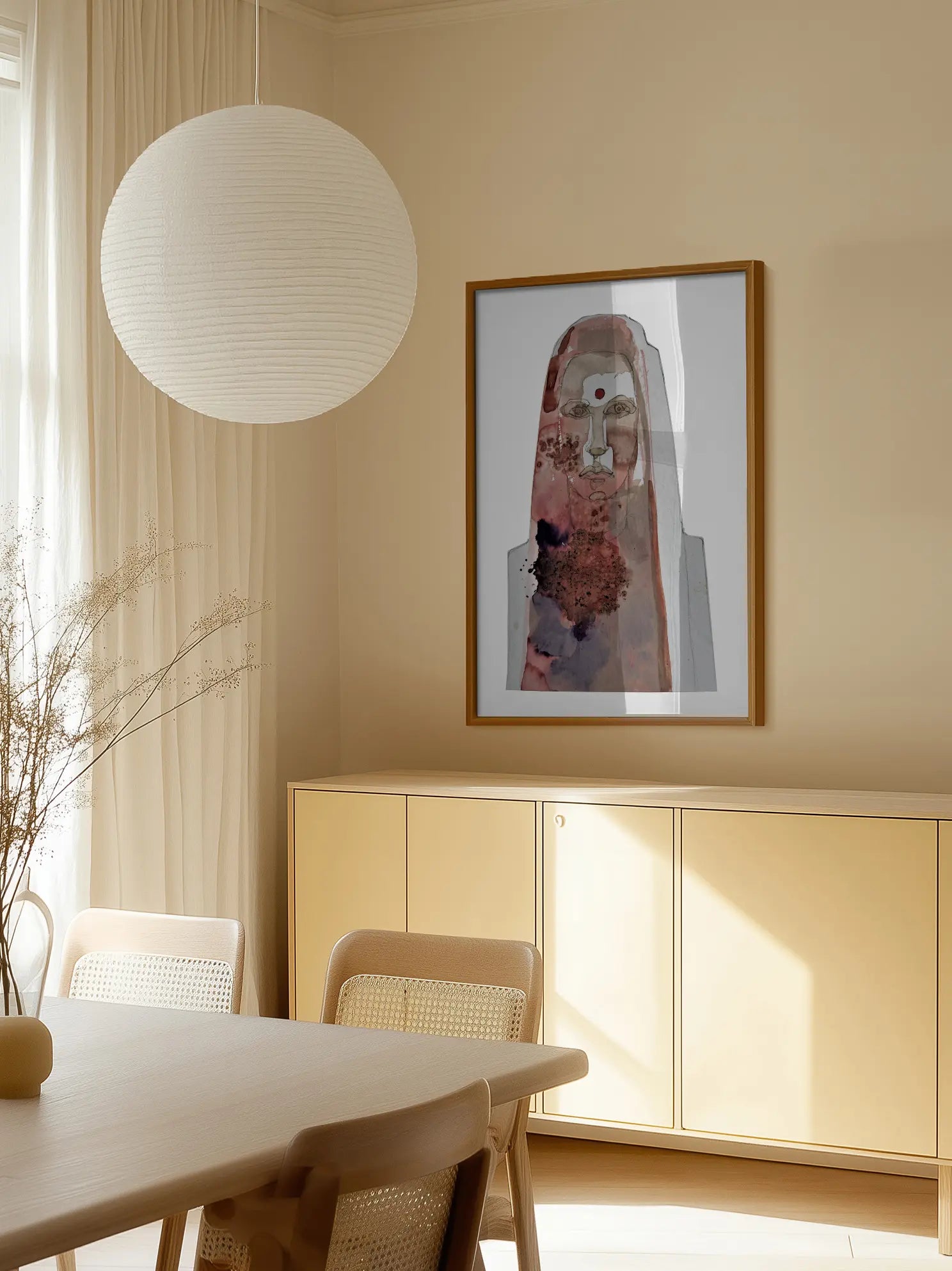 Watercolor Woman Poster