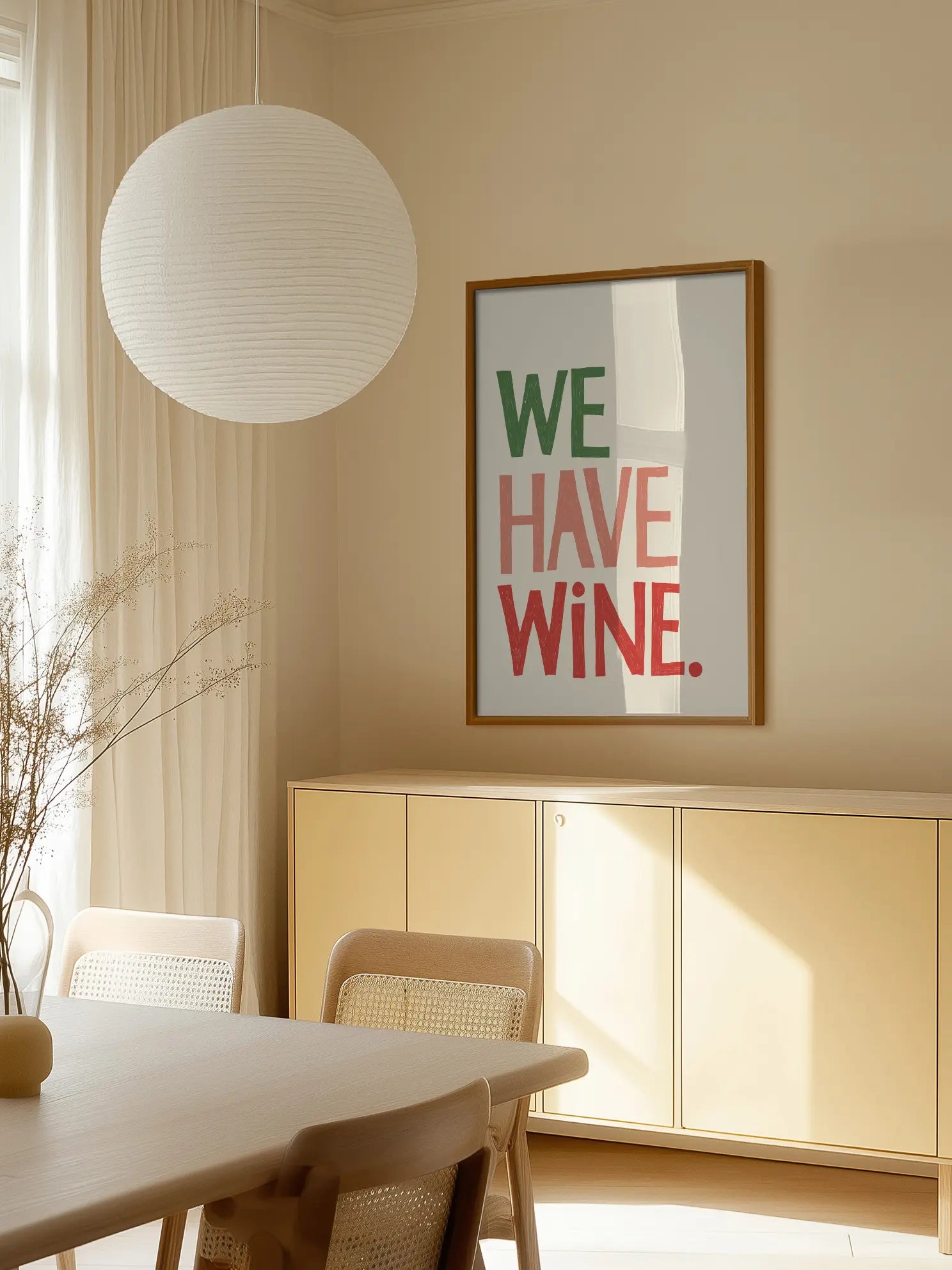 We Have Wine Poster