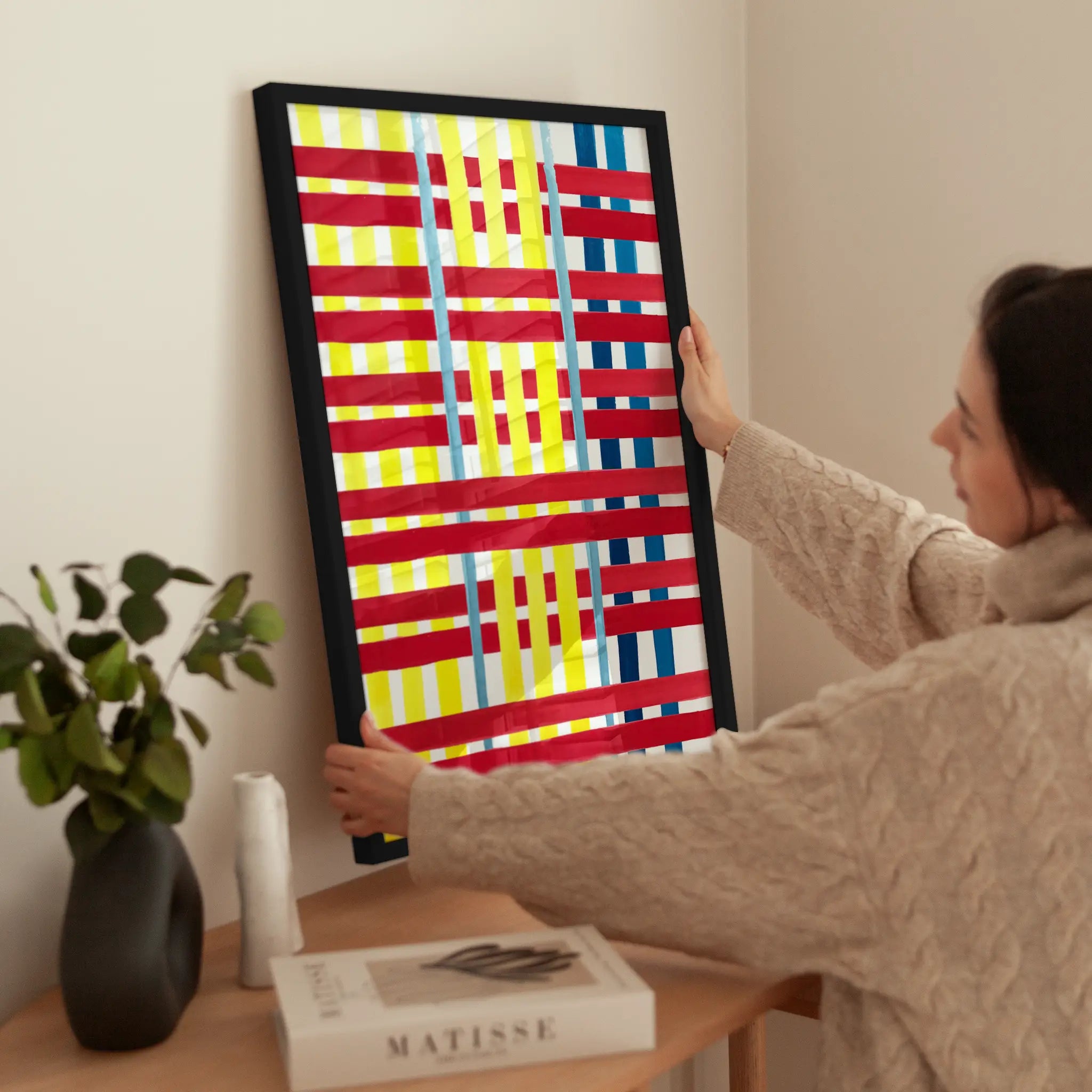 Weaving wird aufgehängt