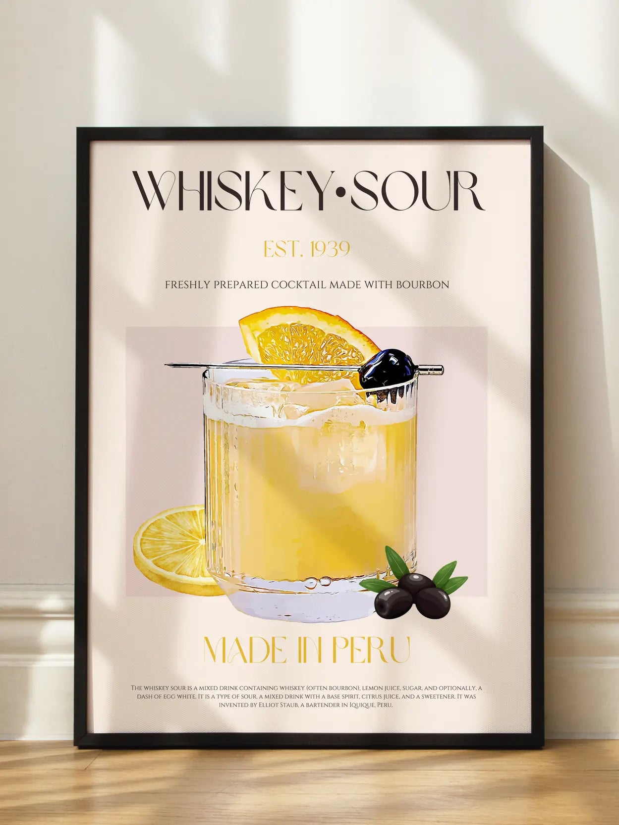 Whiskey Sour Poster