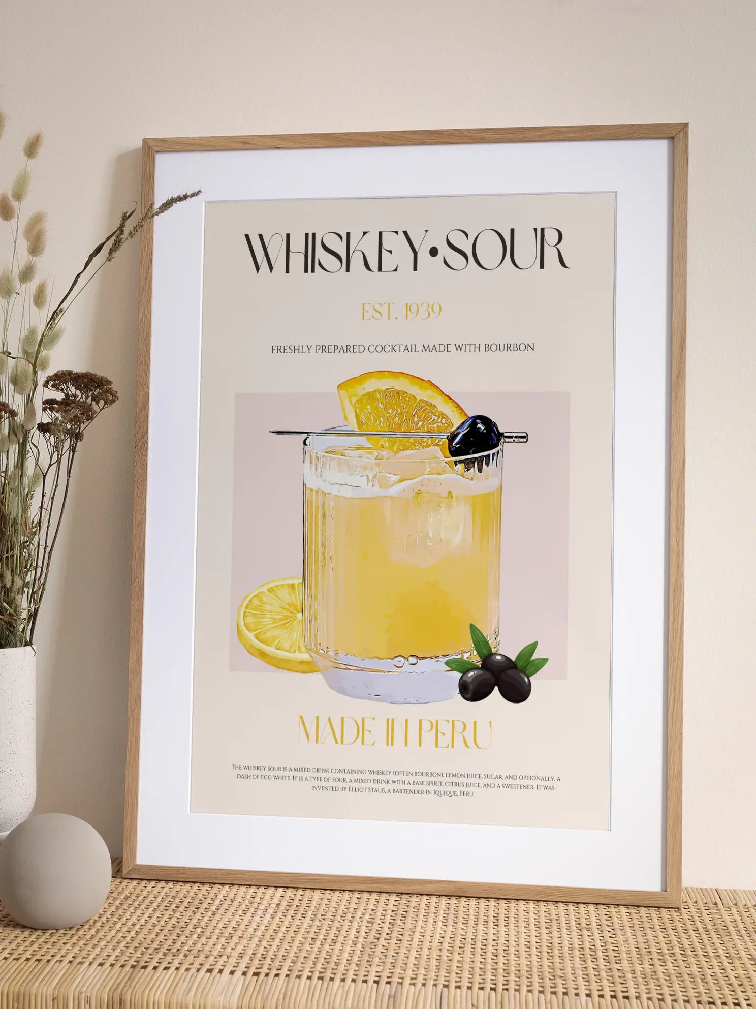 Whiskey Sour Poster