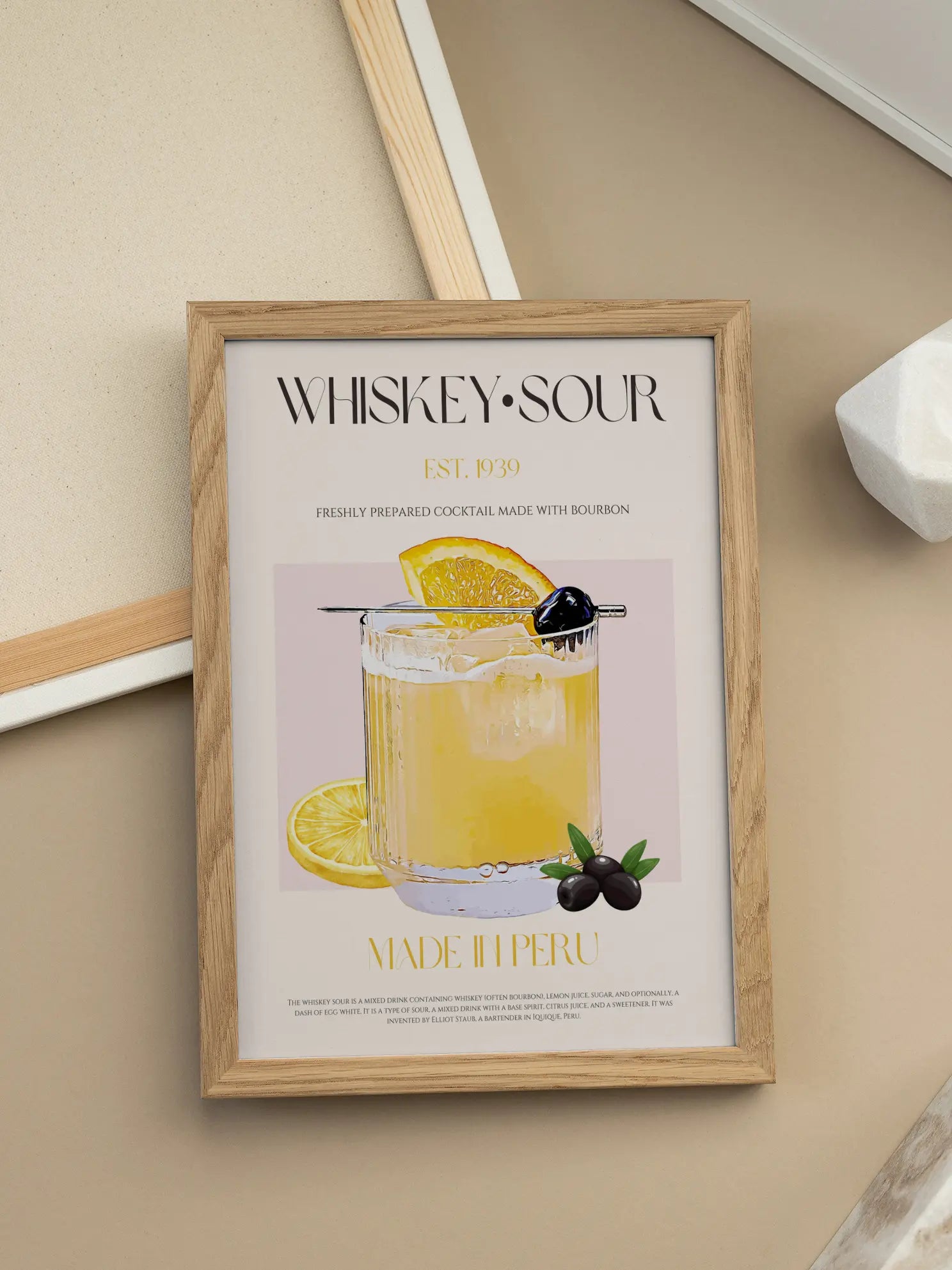 Whiskey Sour Poster