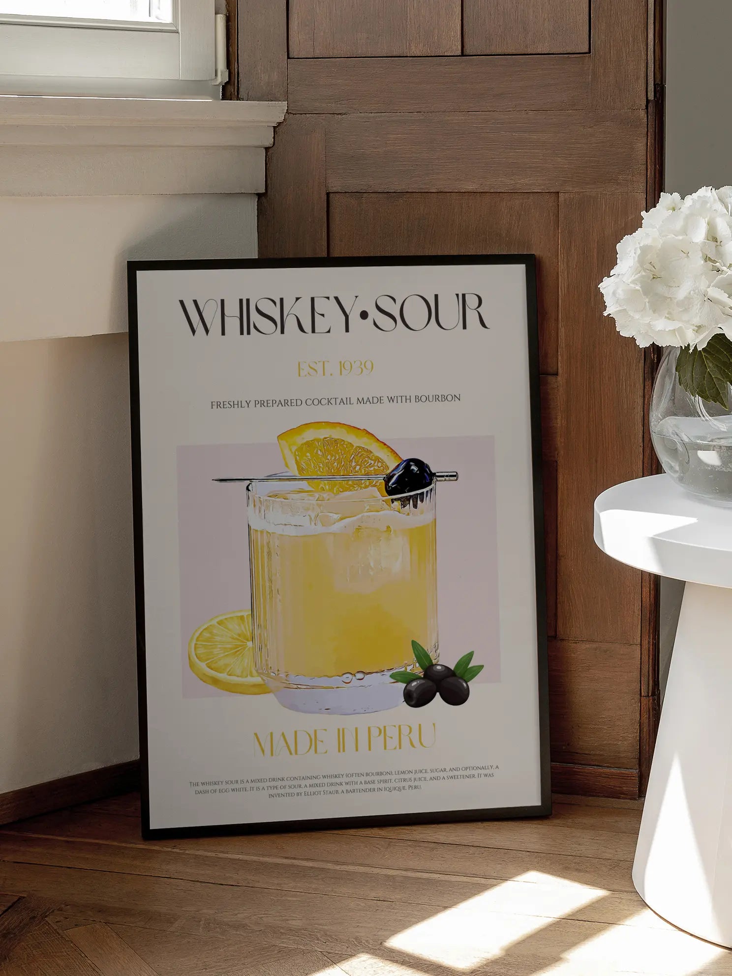 Whiskey Sour Poster