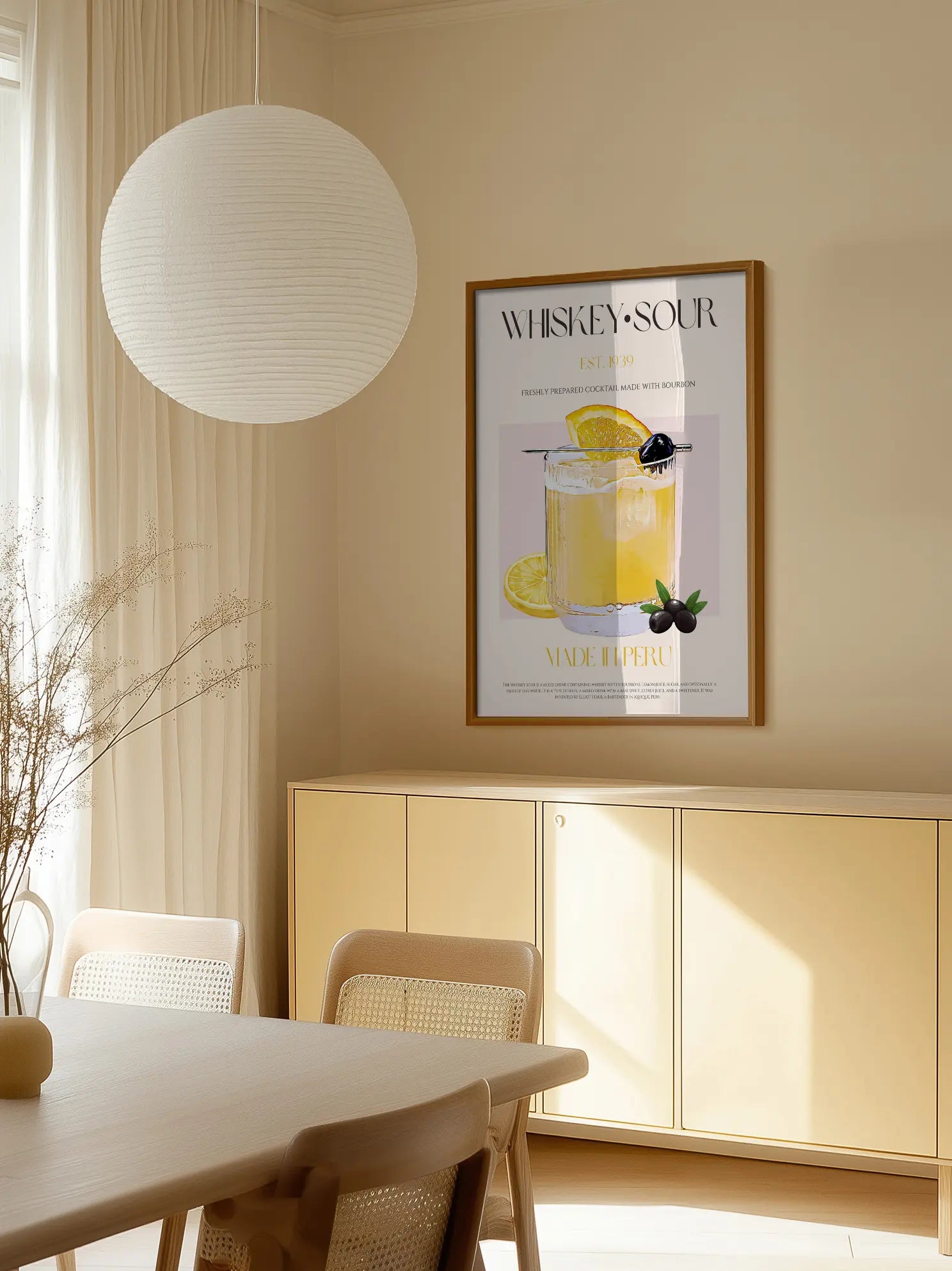 Whiskey Sour Poster
