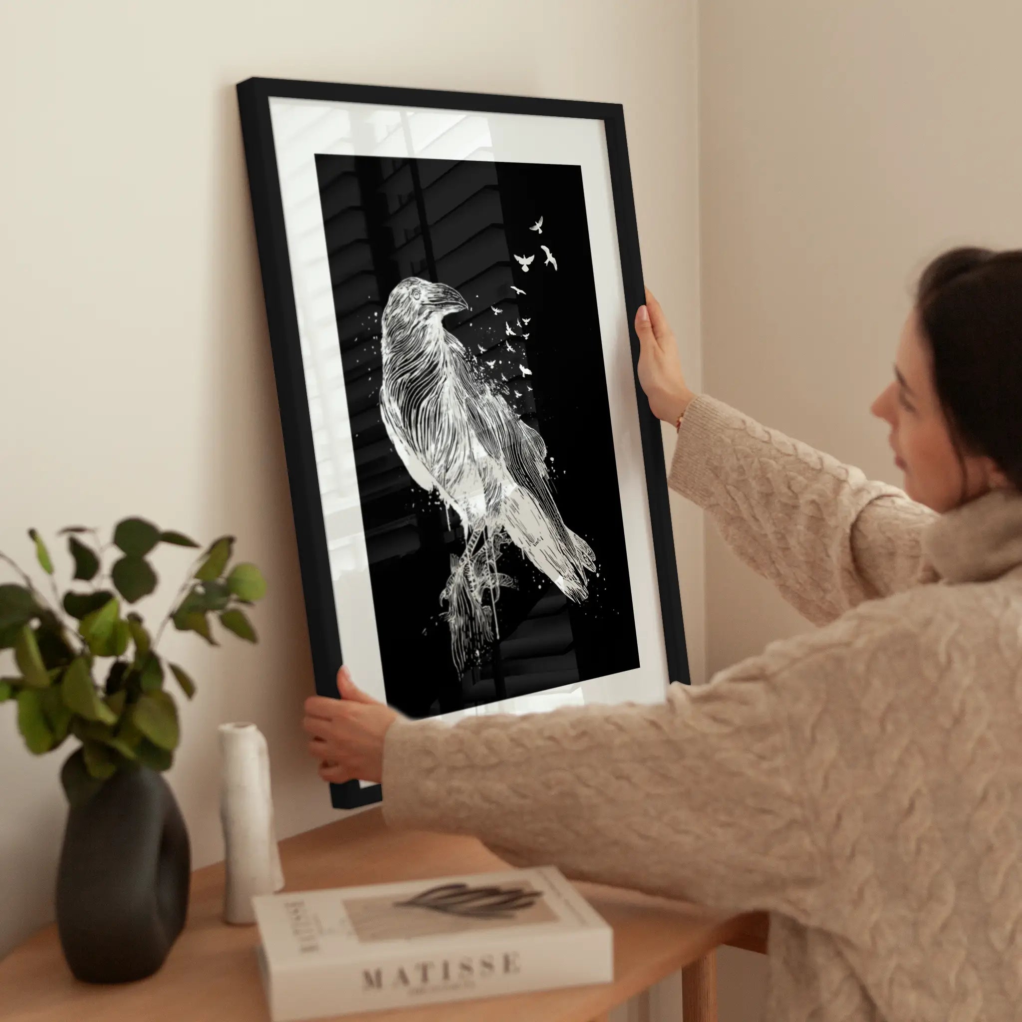 White Raven wird aufgehängt