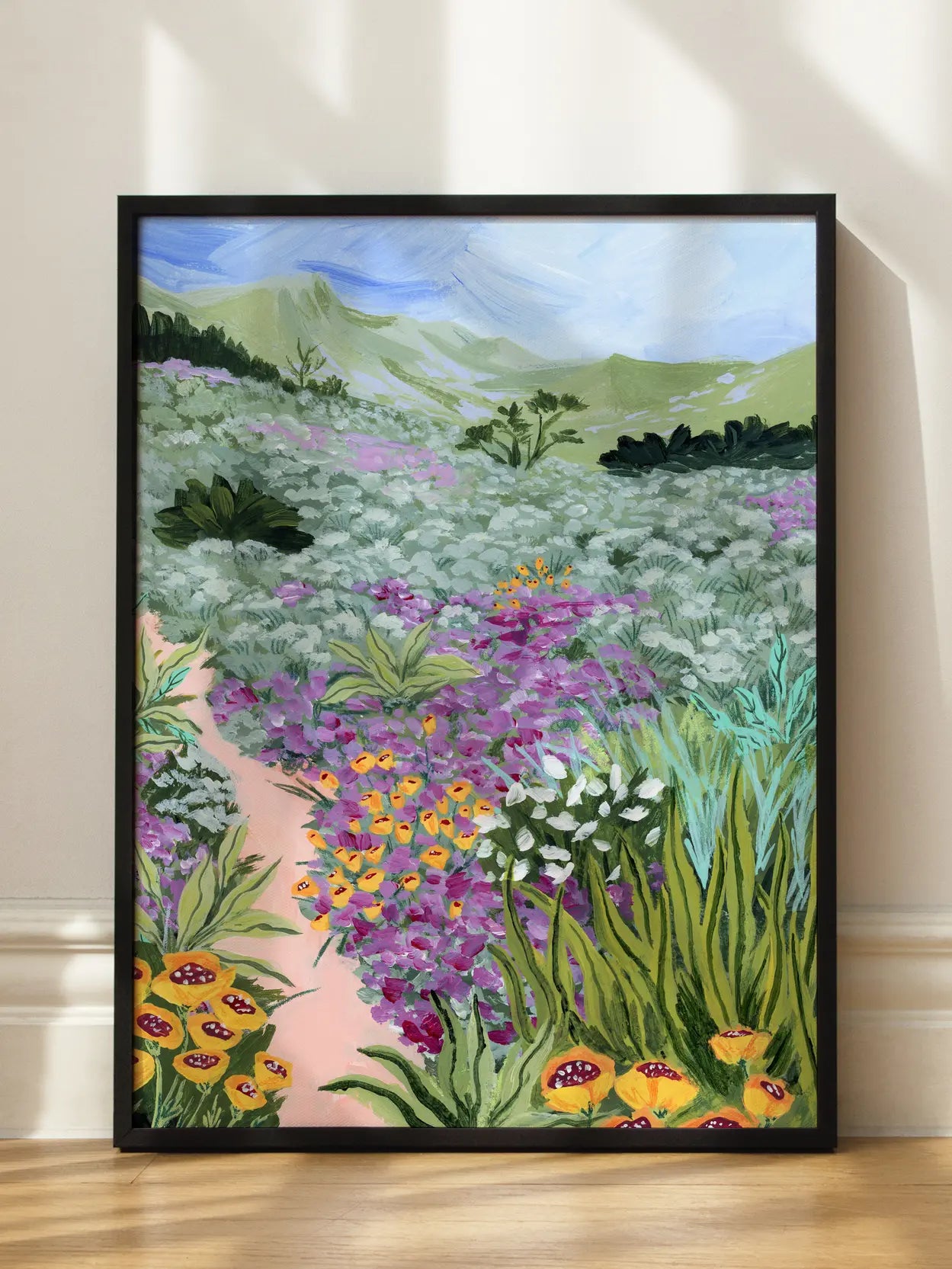 Wildflower Field Path 2