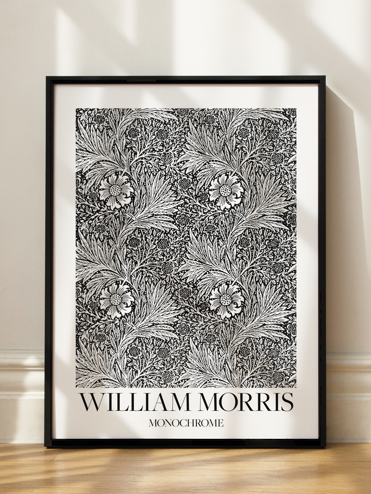 William Morris Monochrome