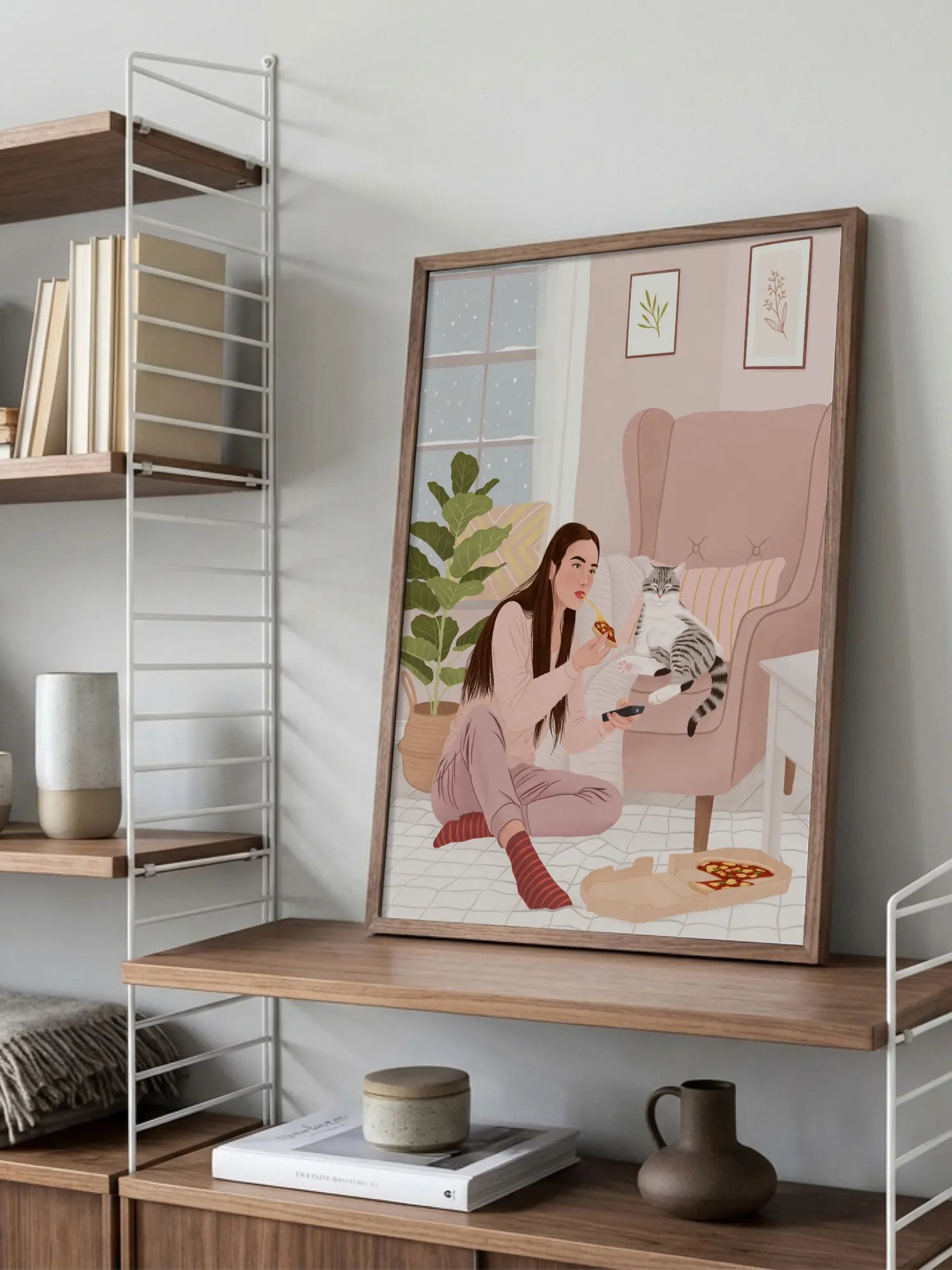Winter Day In Poster