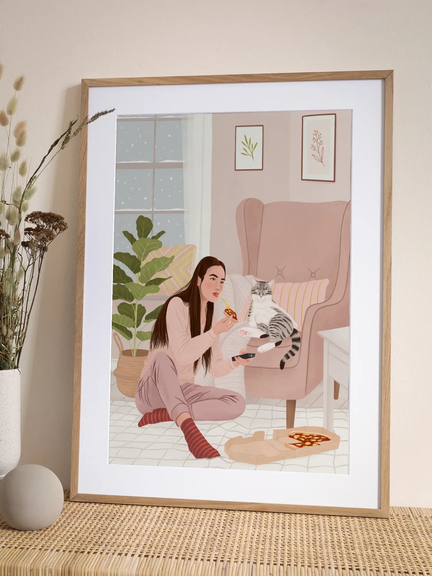 Winter Day In Poster
