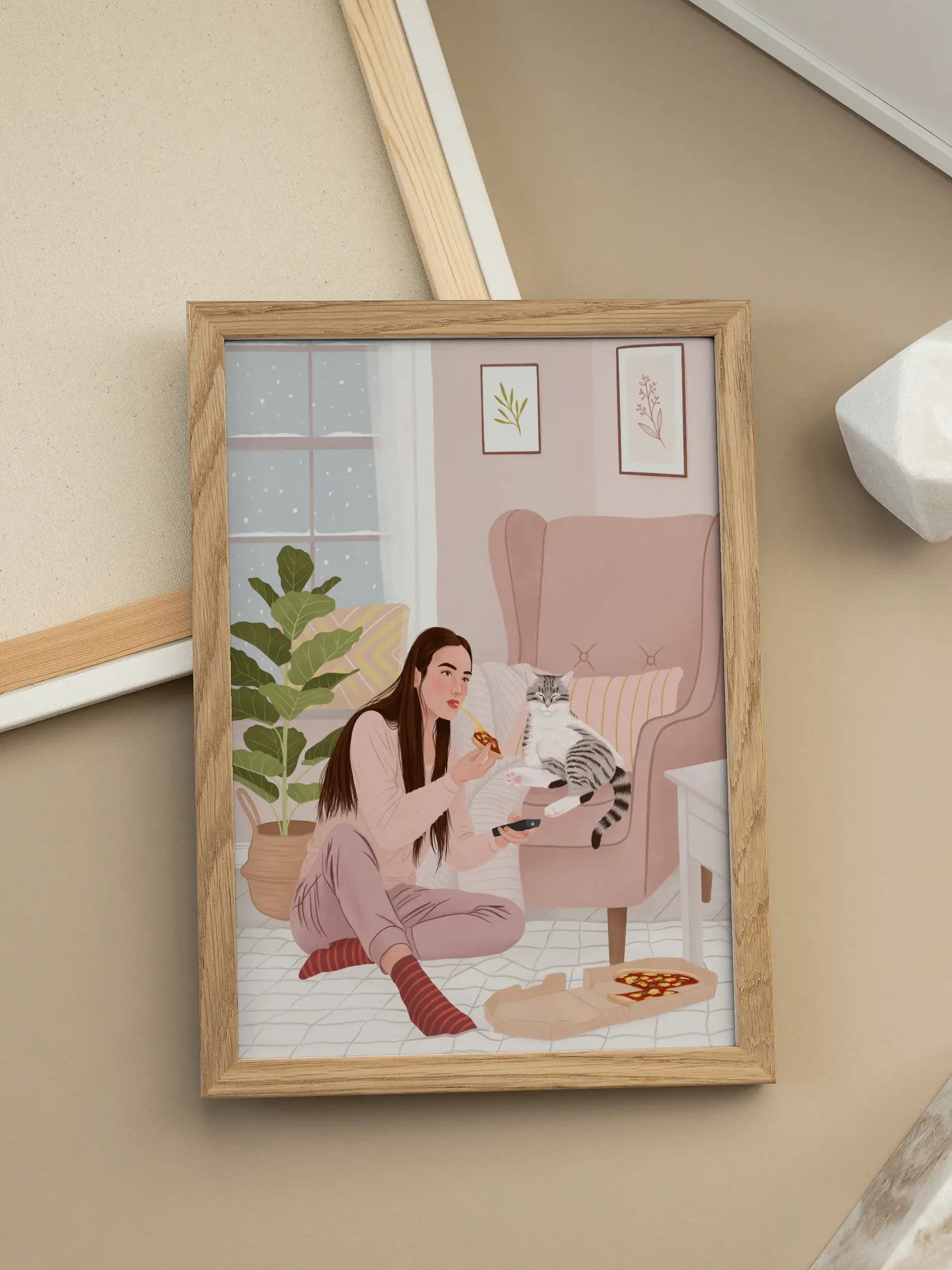 Winter Day In Poster