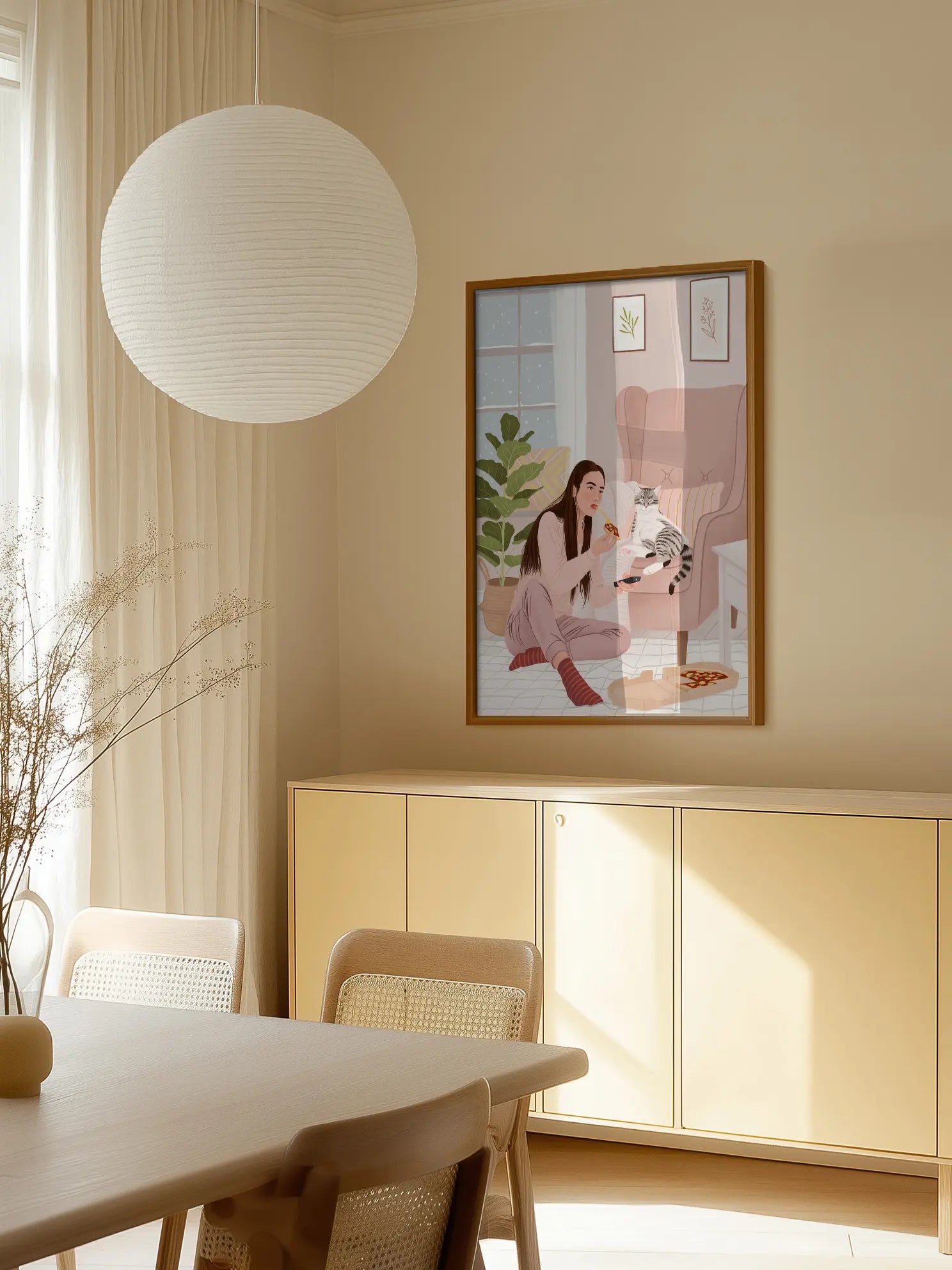 Winter Day In Poster