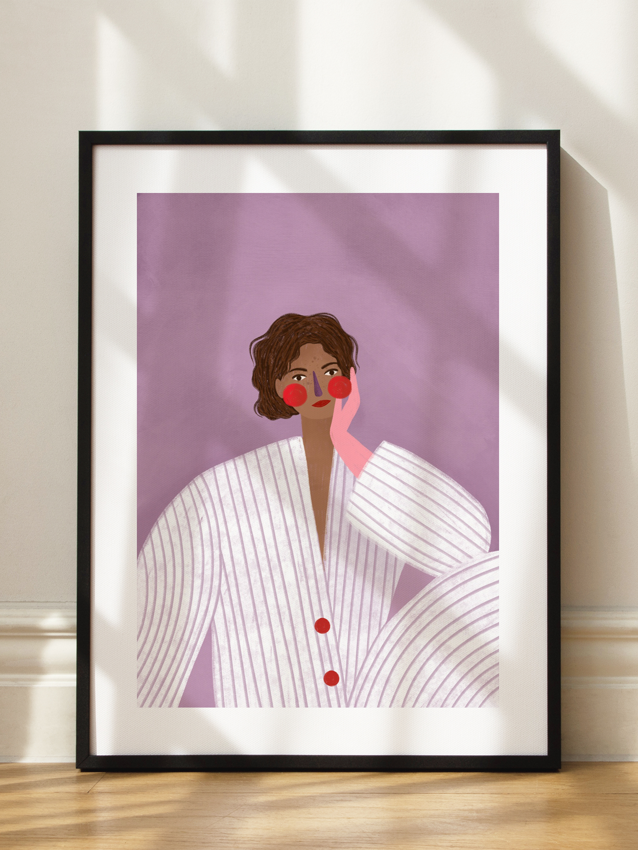 The Woman With the Pink Glove