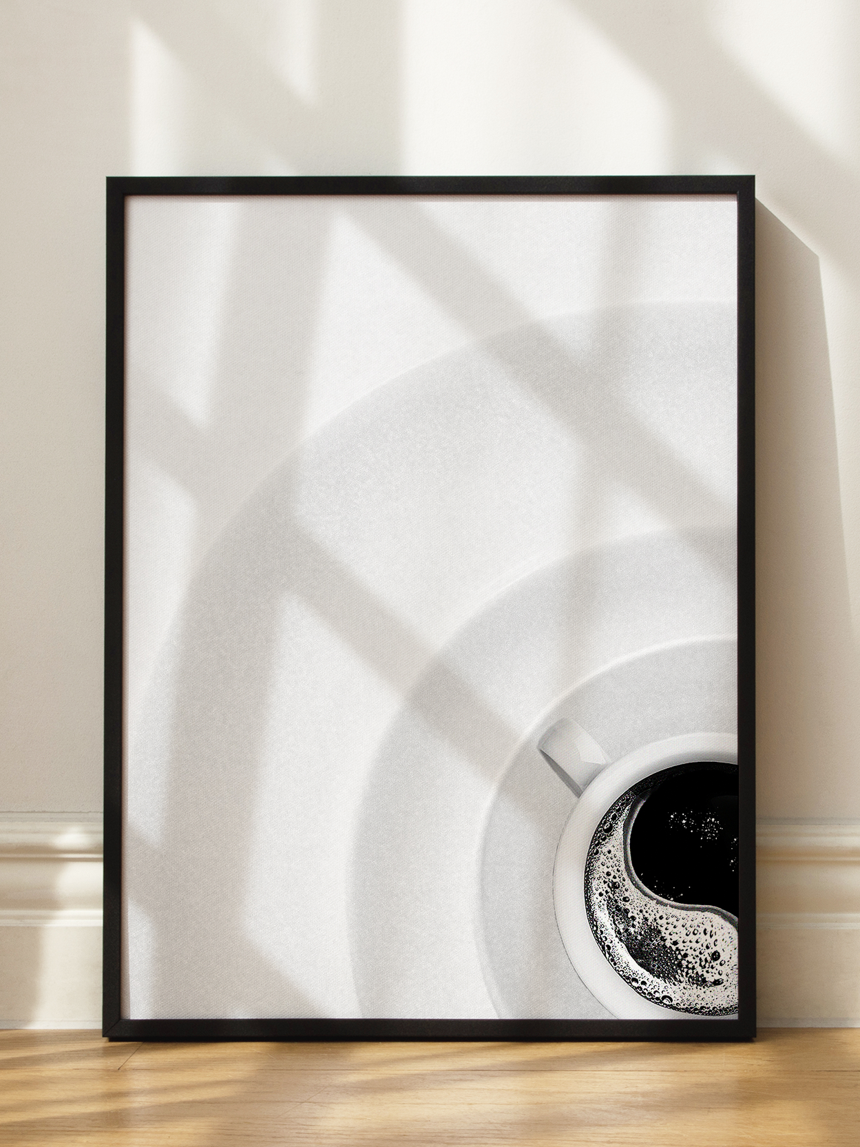 Yin Yang Coffee Poster