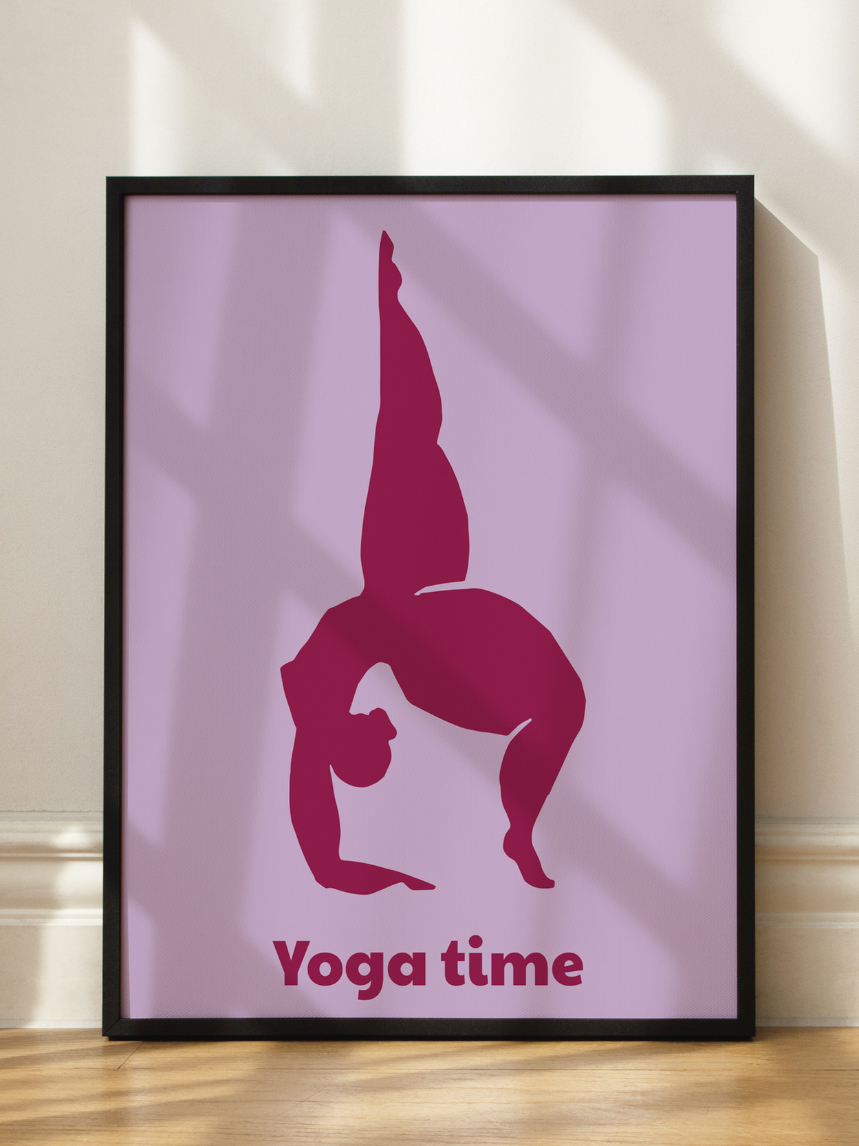 Yoga Time Poster