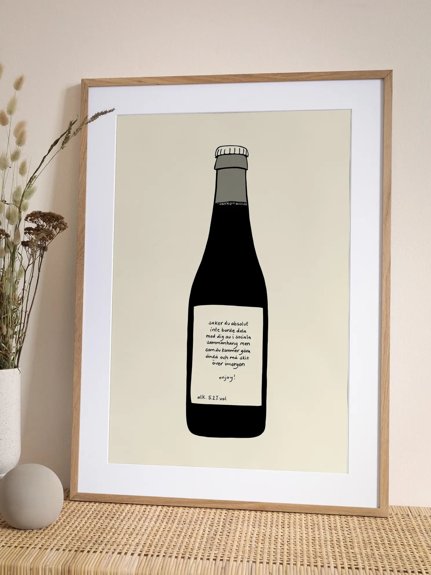 A Bottle of Beer Poster