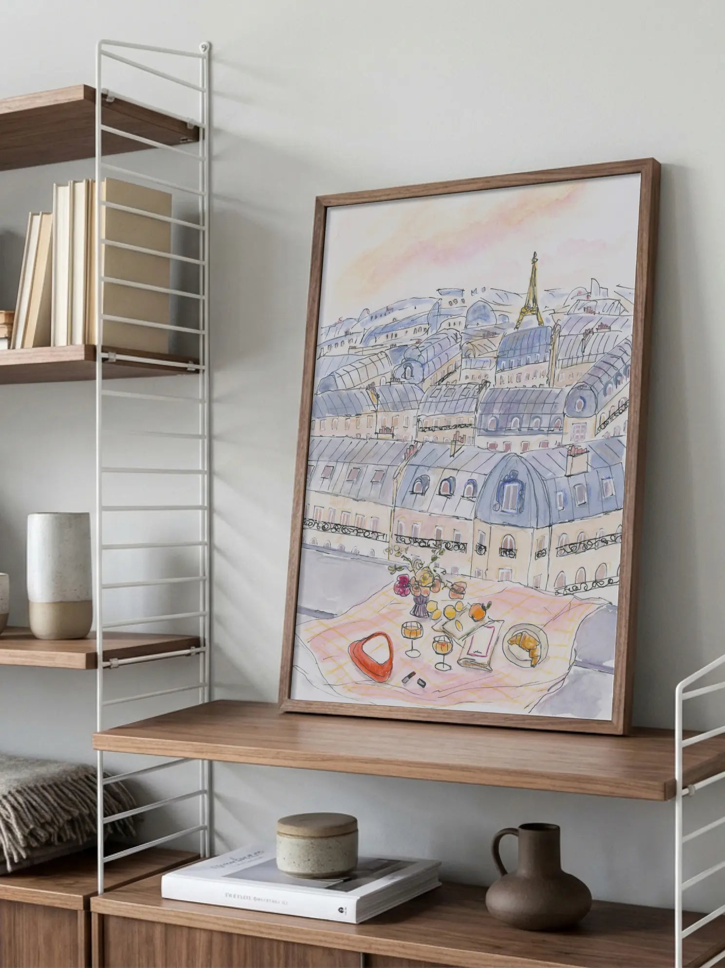 A Day in Paris Poster
