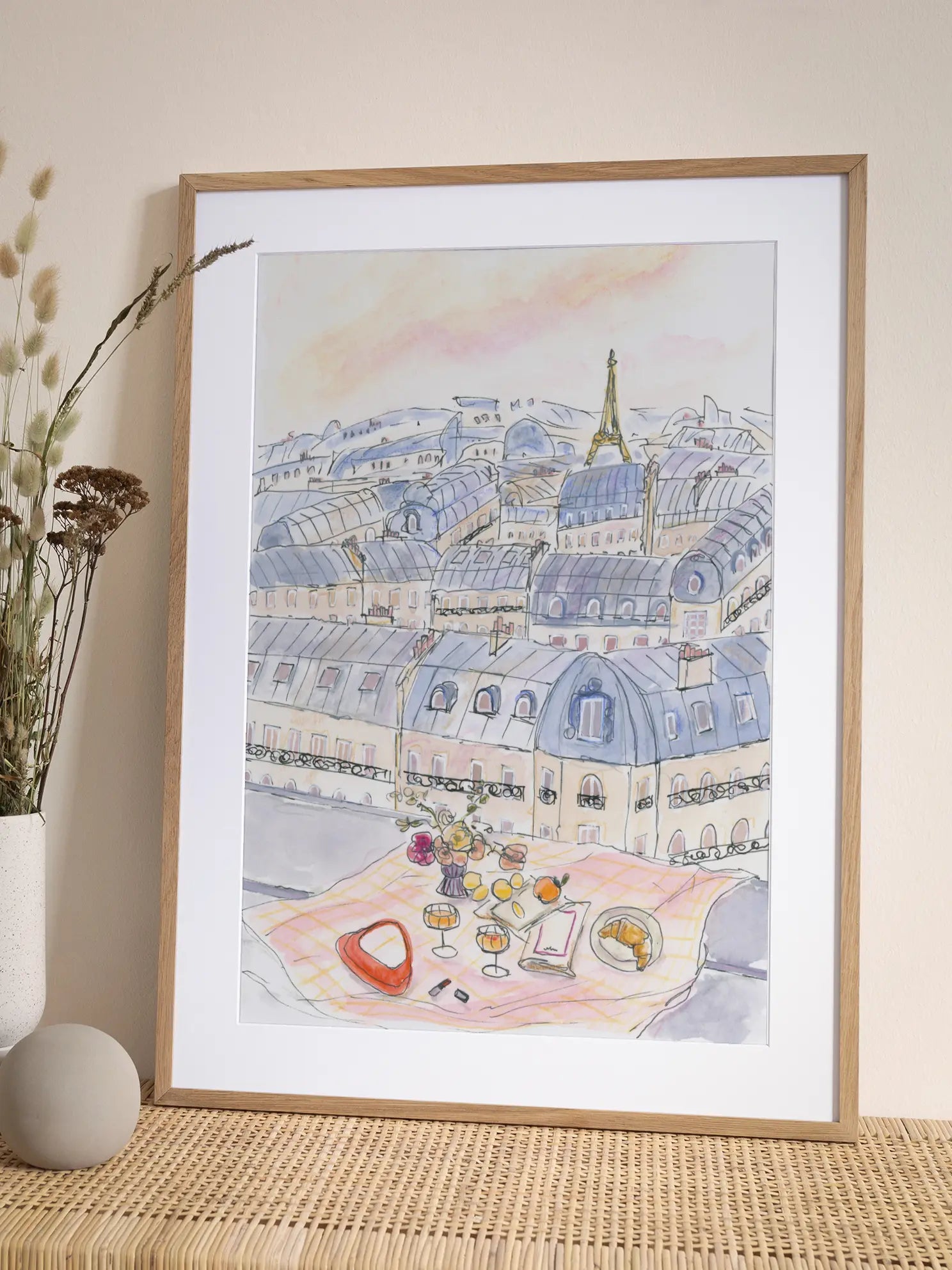 A Day in Paris Poster