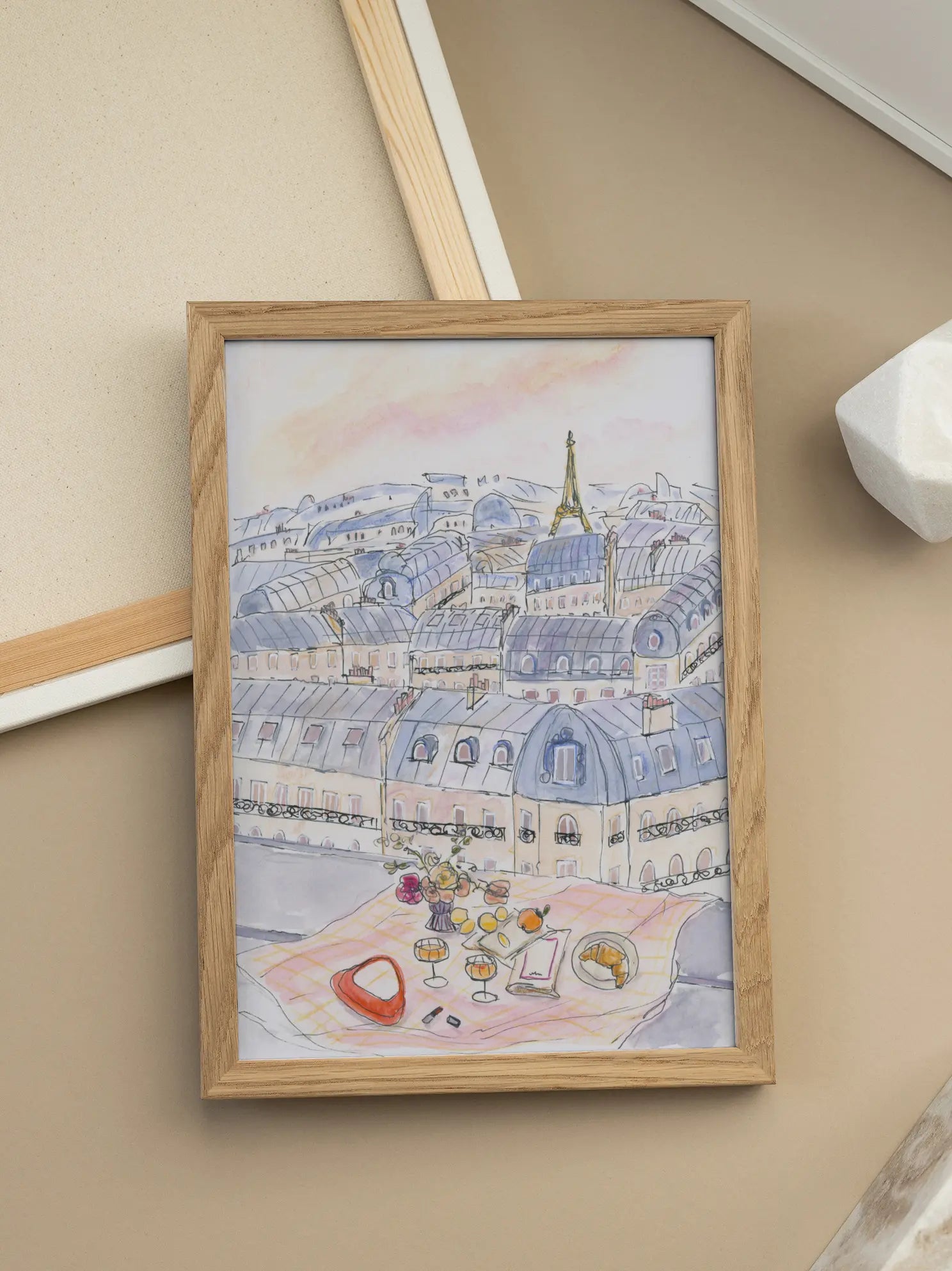 A Day in Paris Poster