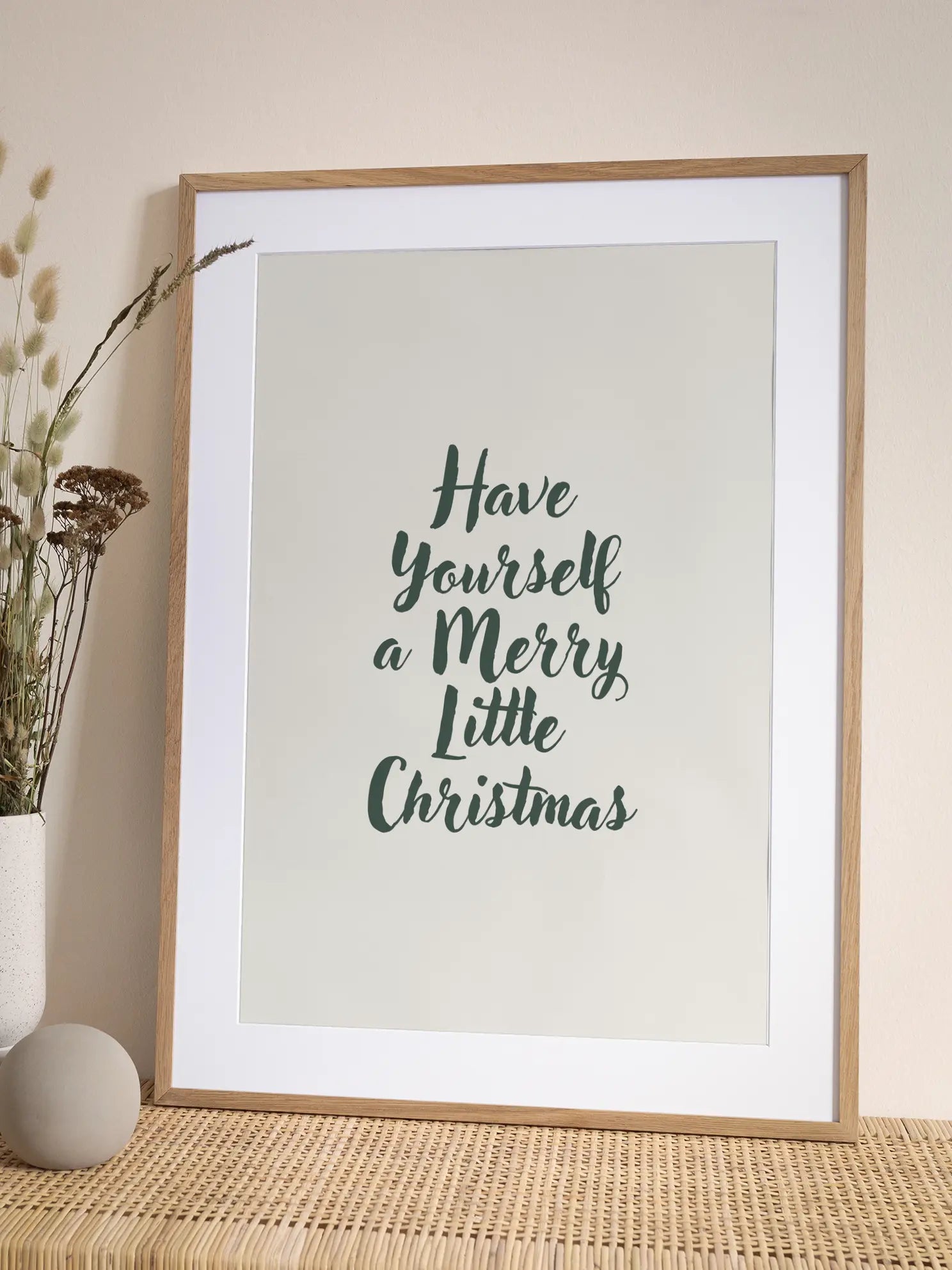 A Merry Little Christmas Poster
