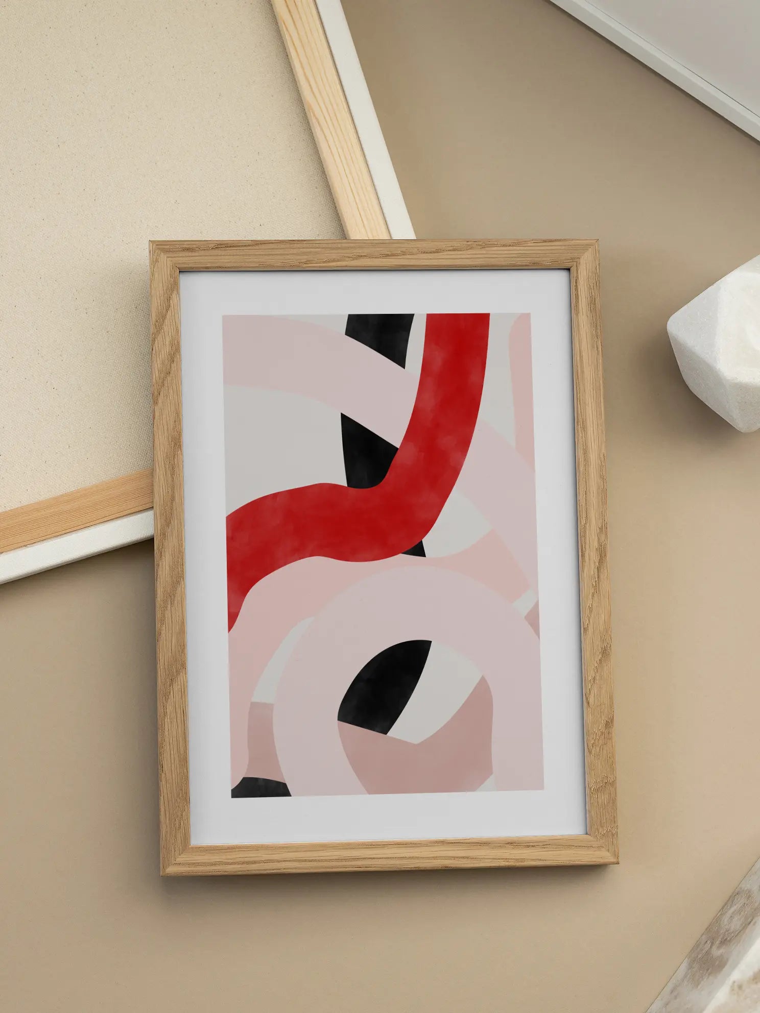 A Red Line Poster