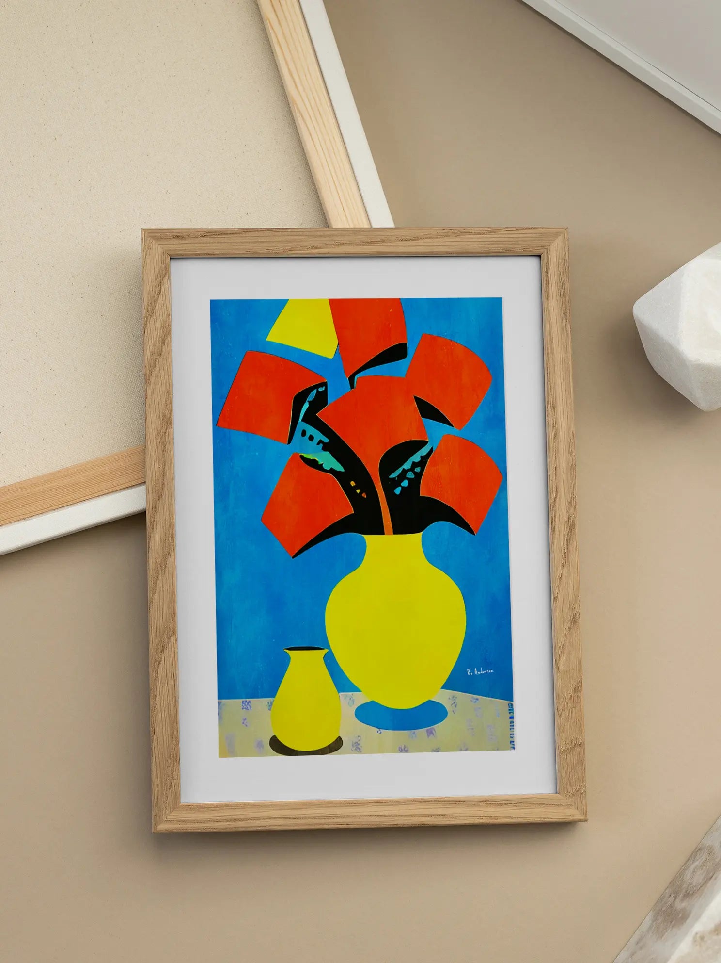 A Vase Of Flowers Poster
