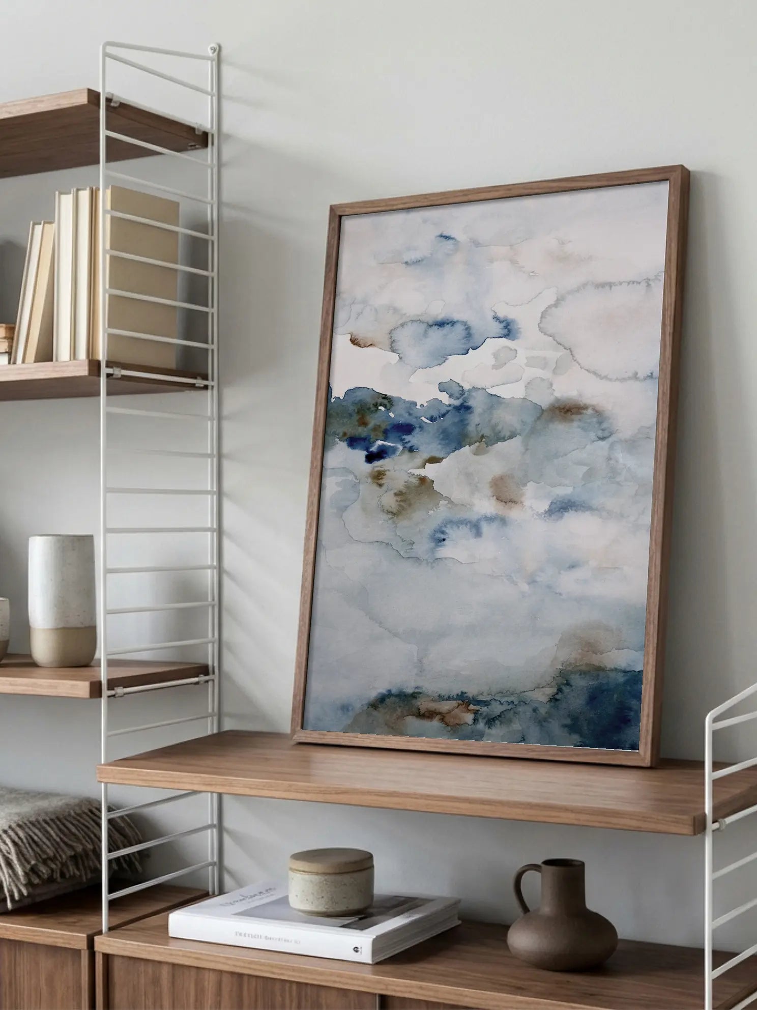Abstract Aquarelle Poster