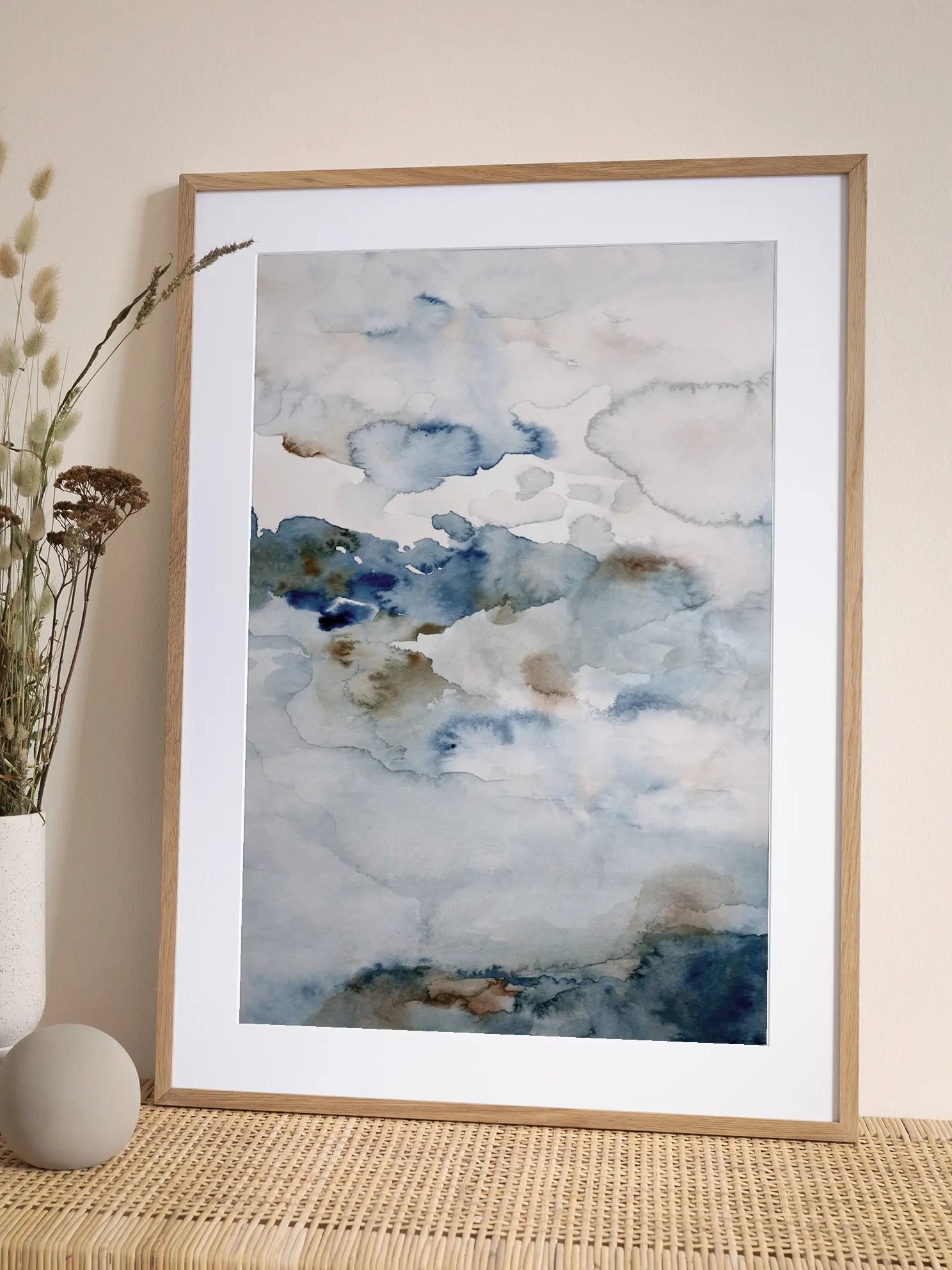 Abstract Aquarelle Poster