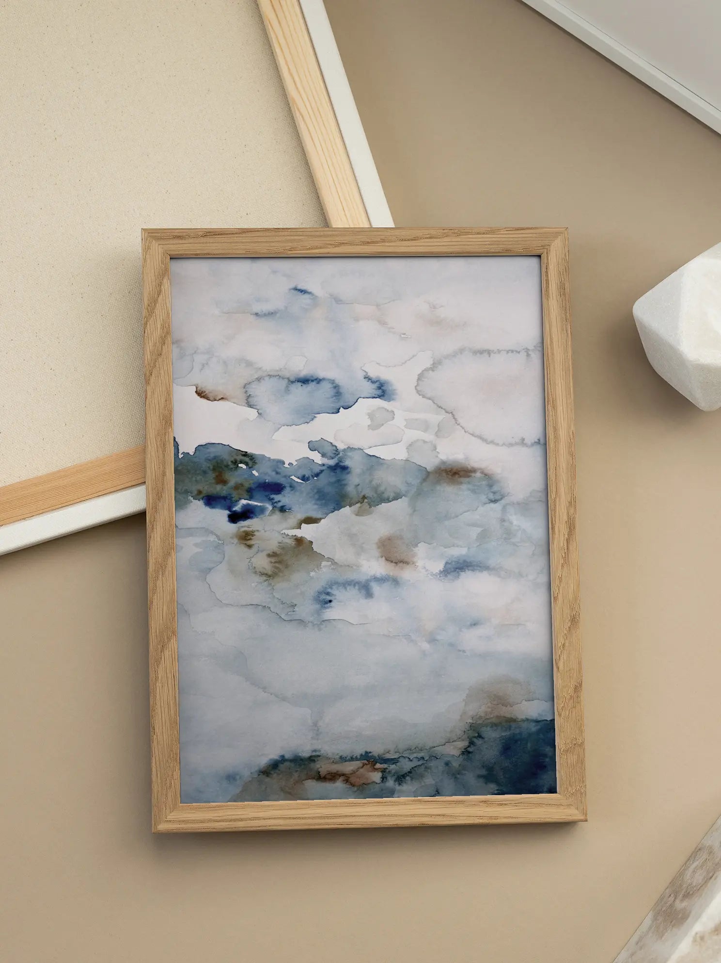 Abstract Aquarelle Poster