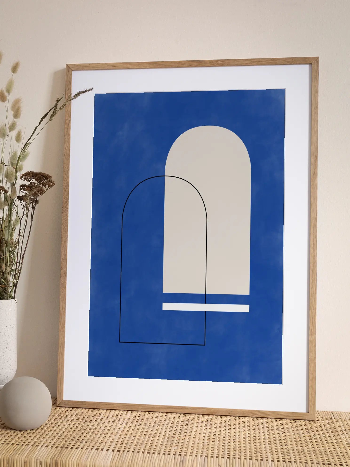 Abstract Arches Poster
