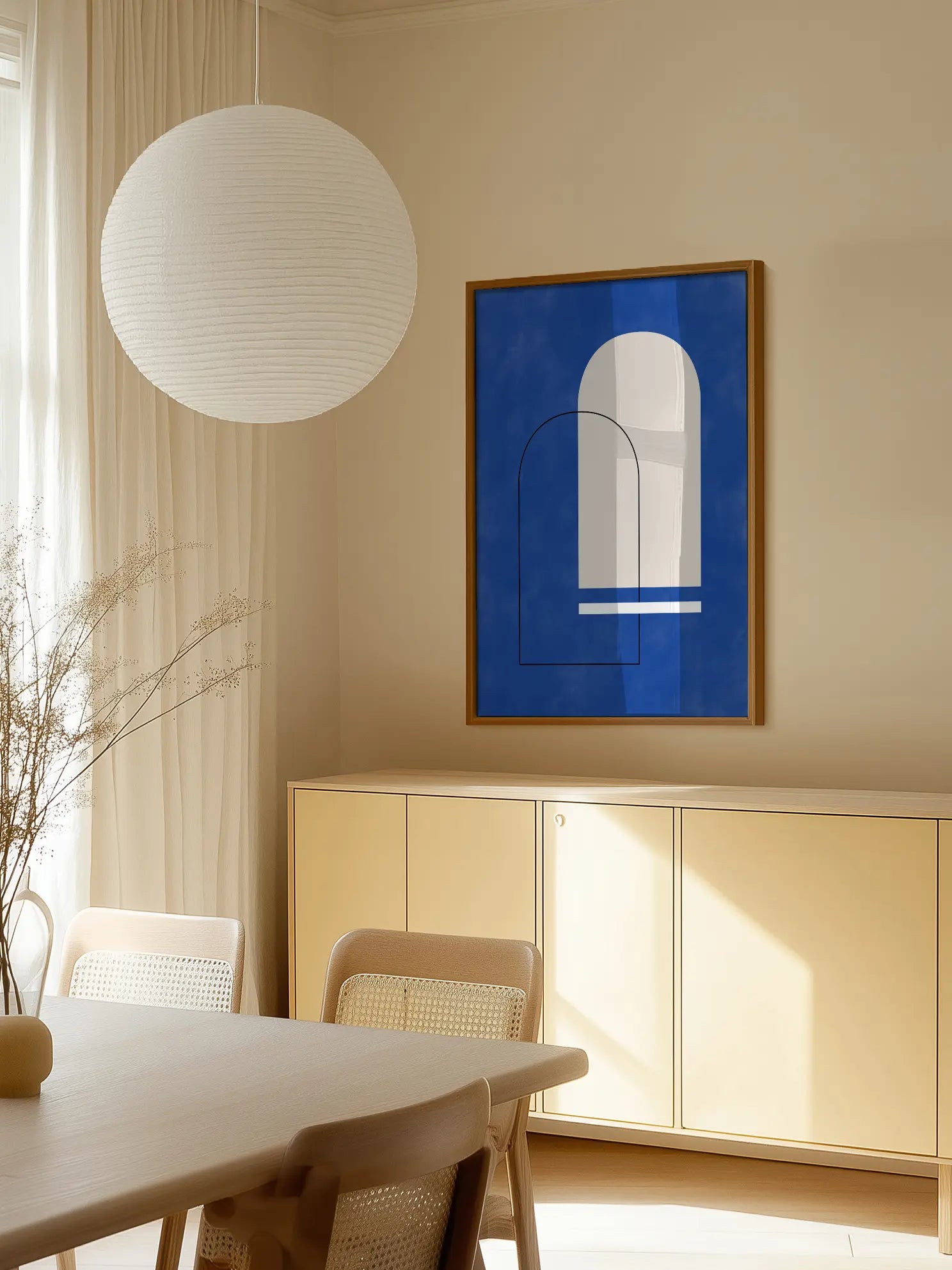 Abstract Arches Poster