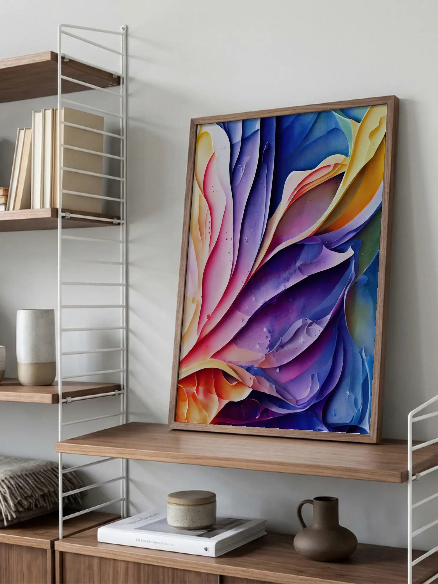 Abstract Bloom Poster