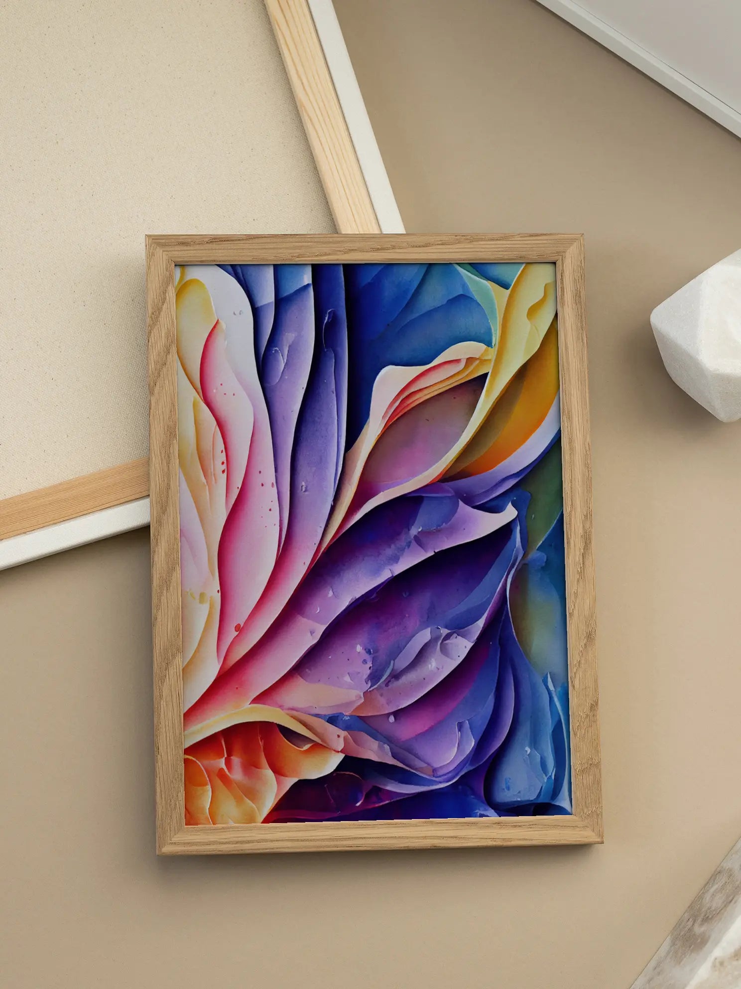 Abstract Bloom Poster