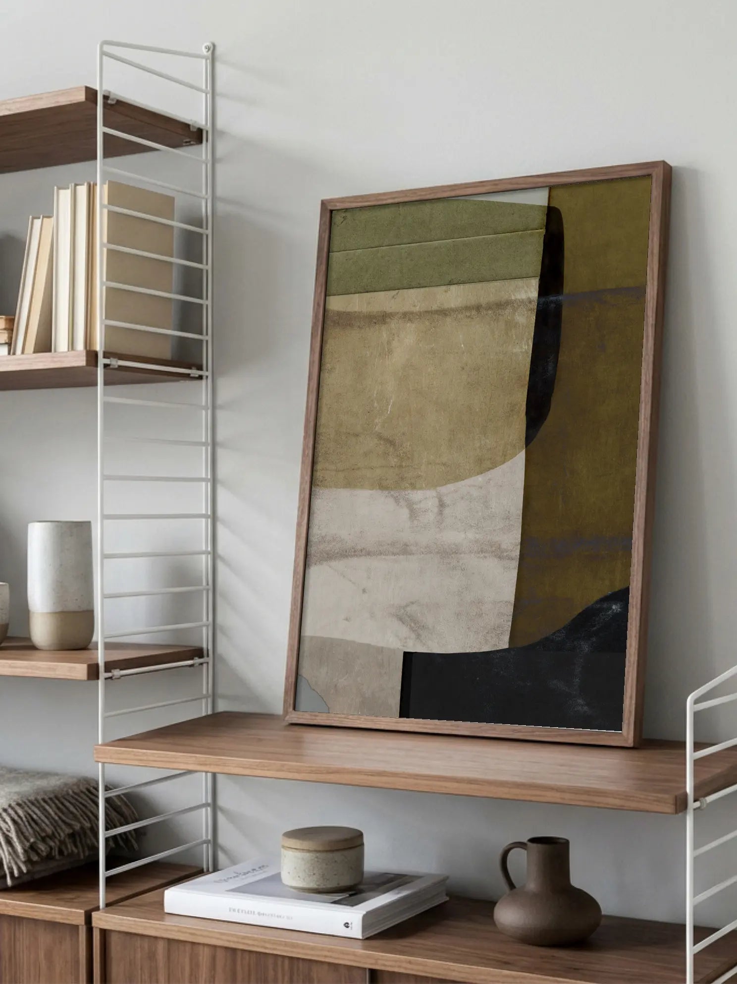 Abstract Collage Poster