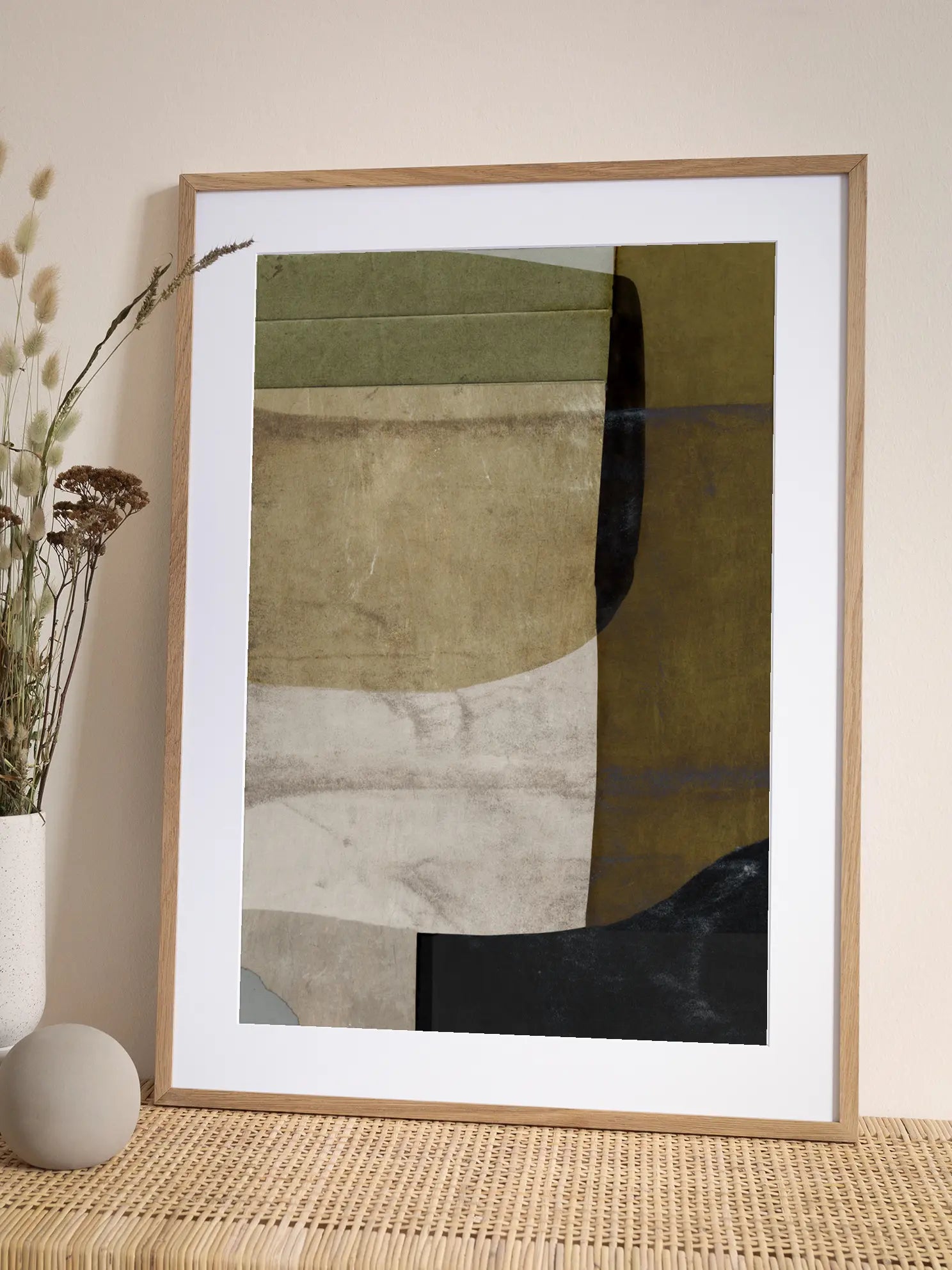 Abstract Collage Poster