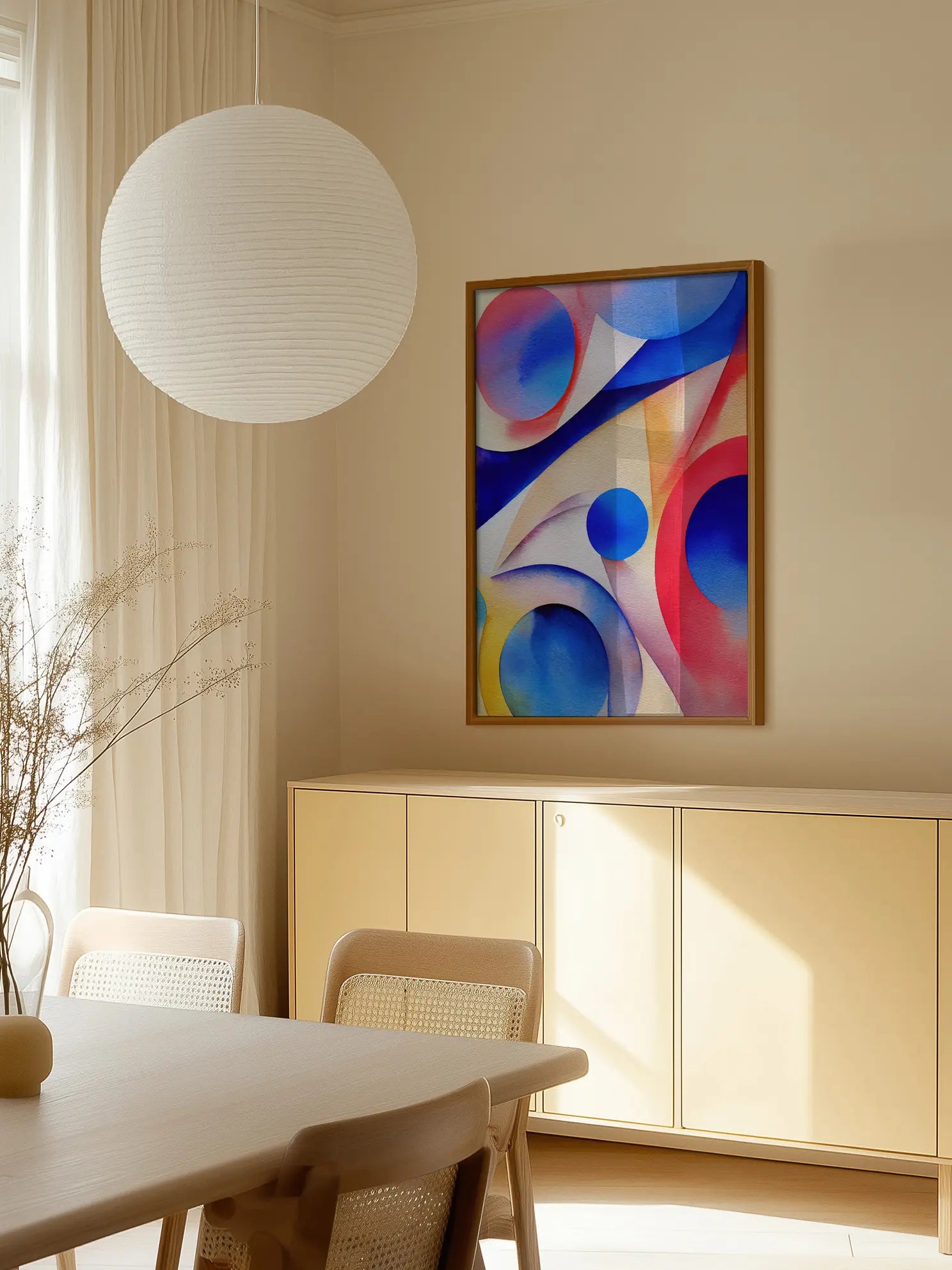 Abstract Color No1 Poster