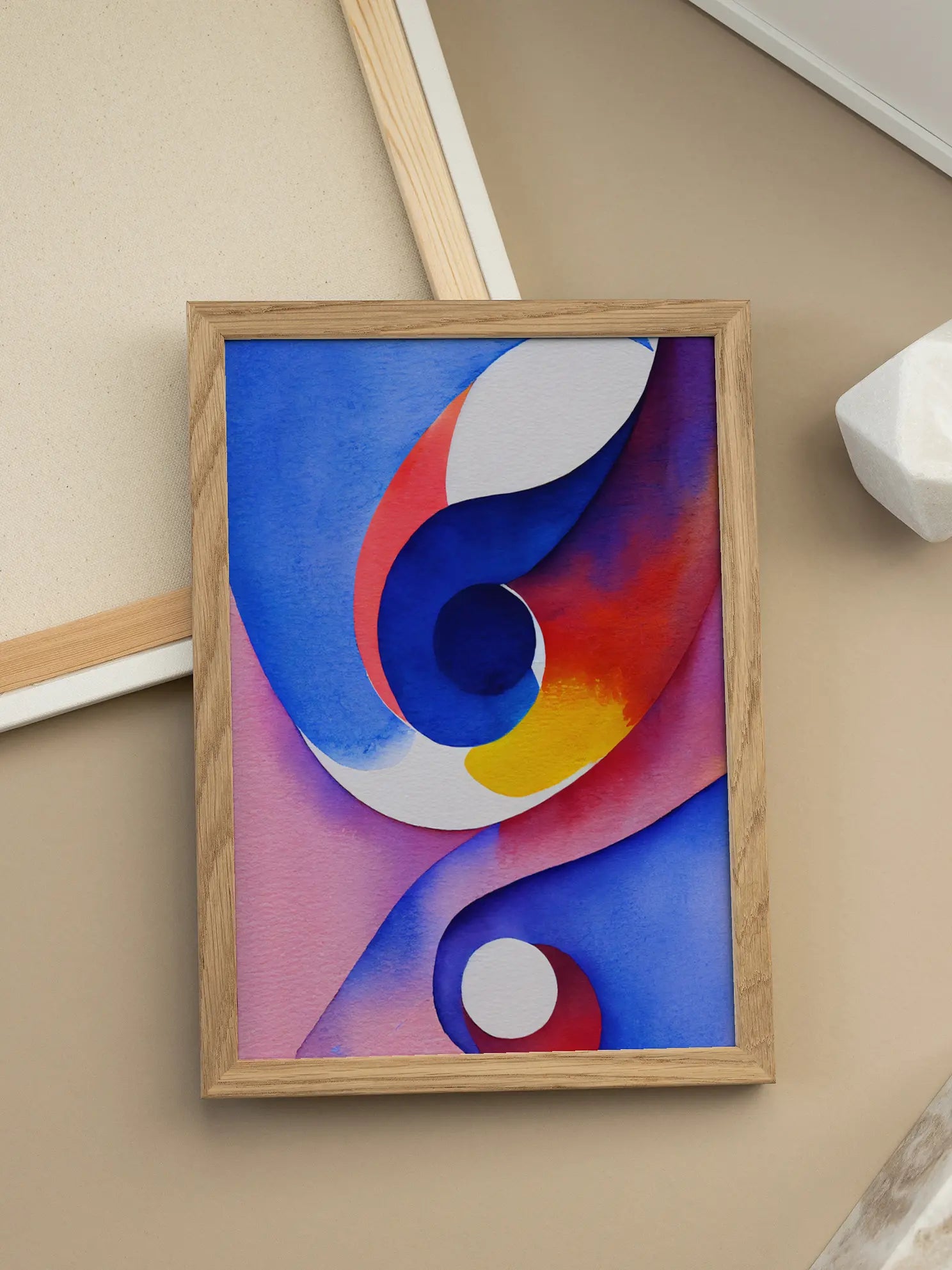 Abstract Color No2 Poster