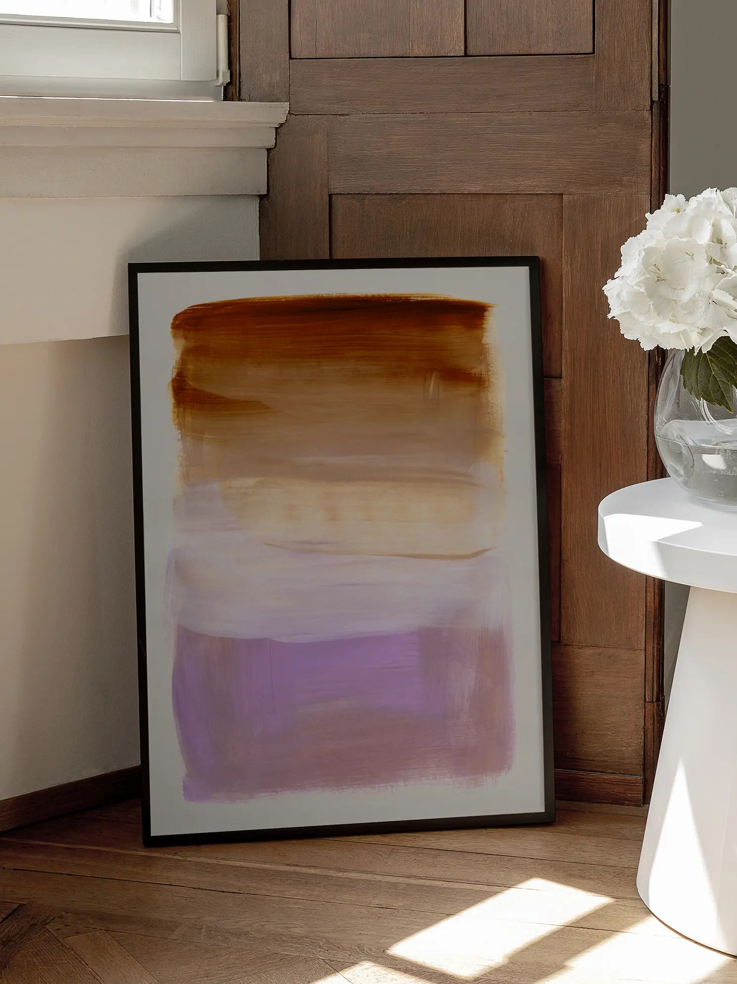 Abstract Color Strokes Poster