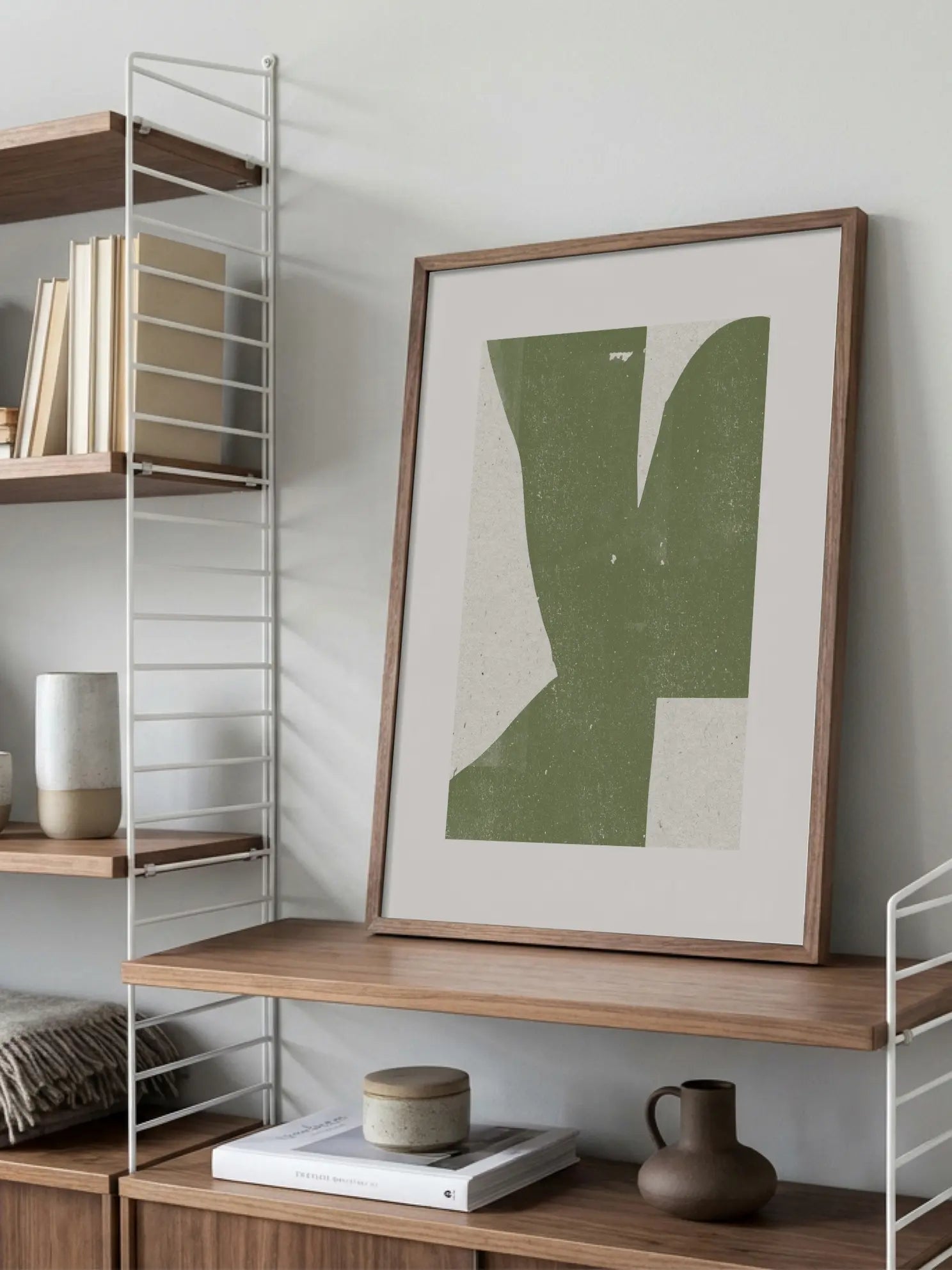 Abstract Cut Poster
