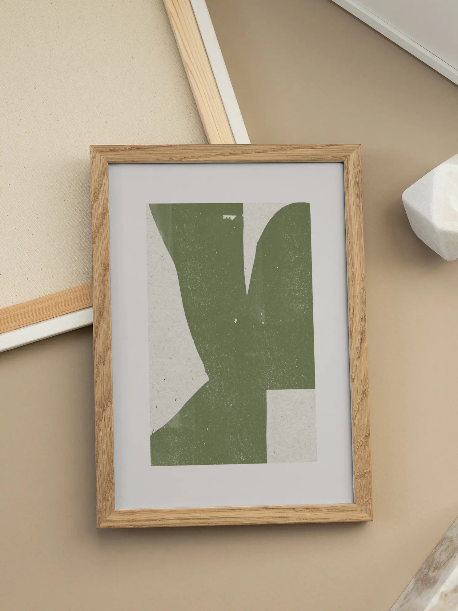Abstract Cut Poster