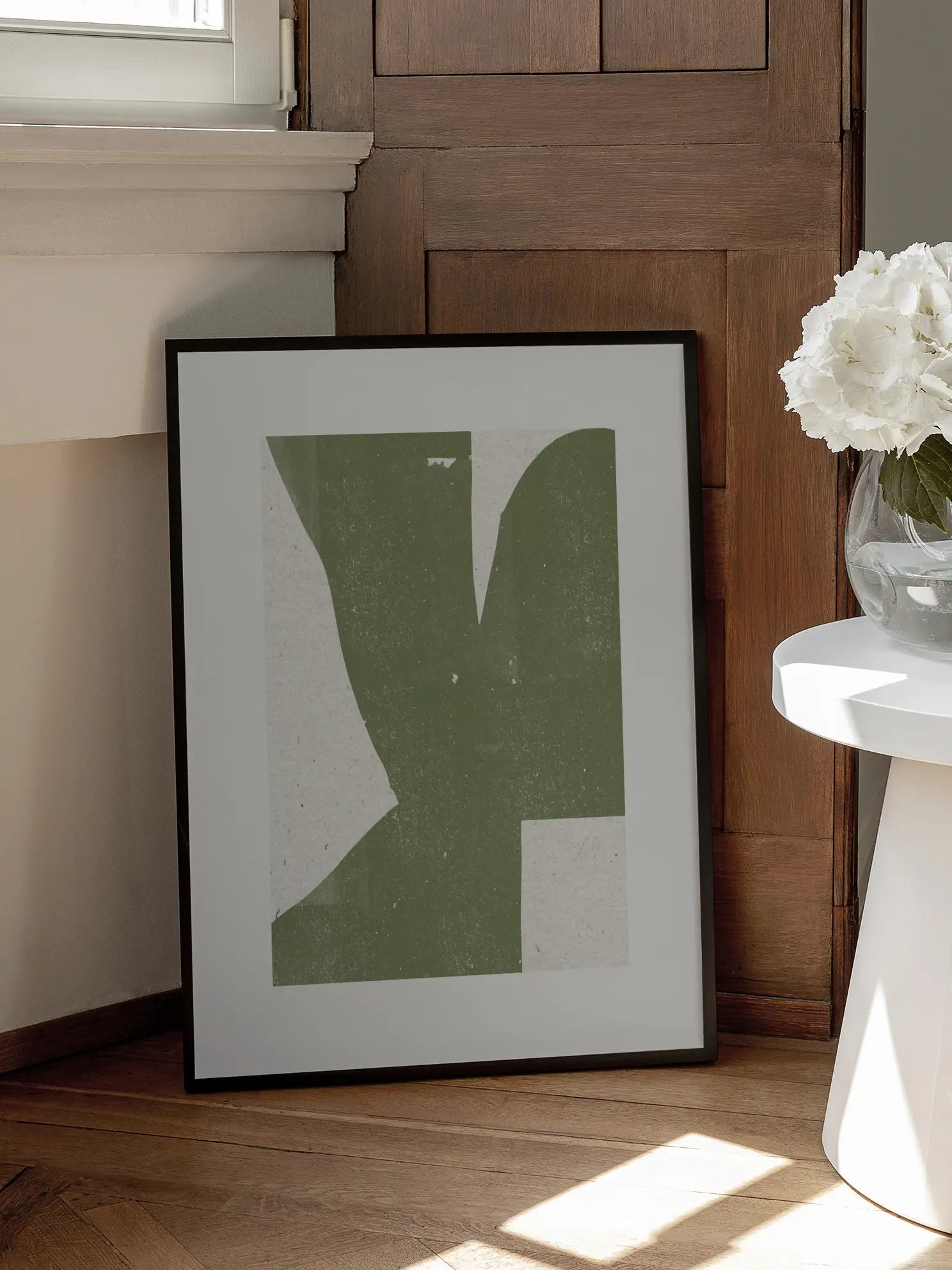 Abstract Cut Poster