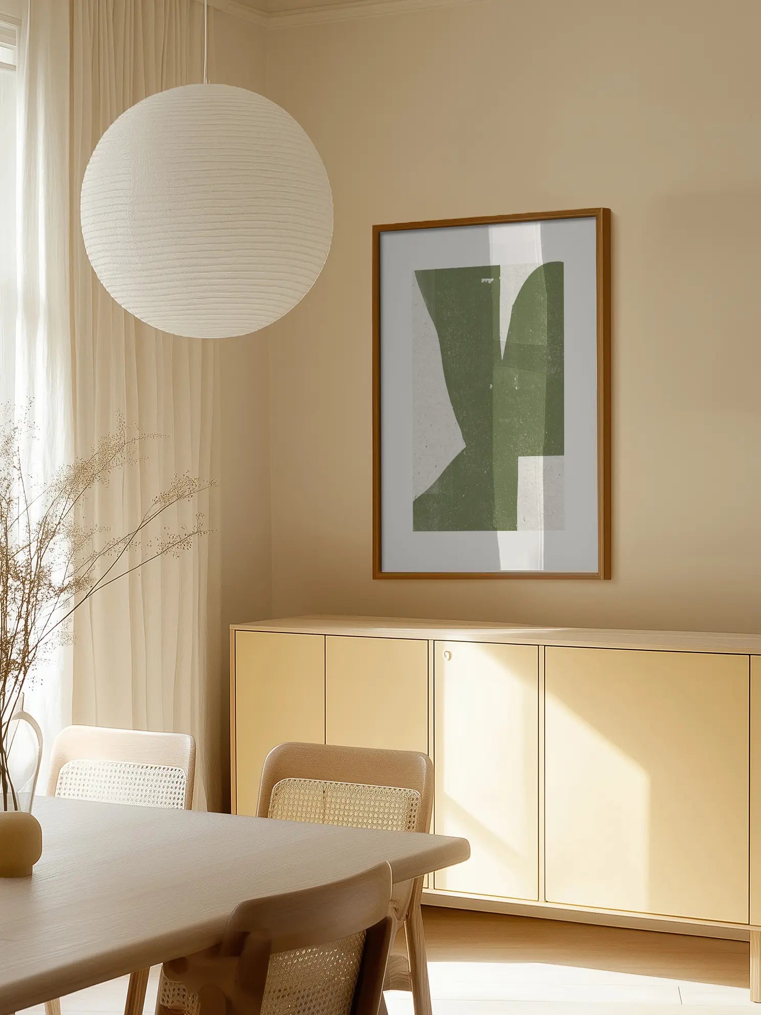 Abstract Cut Poster