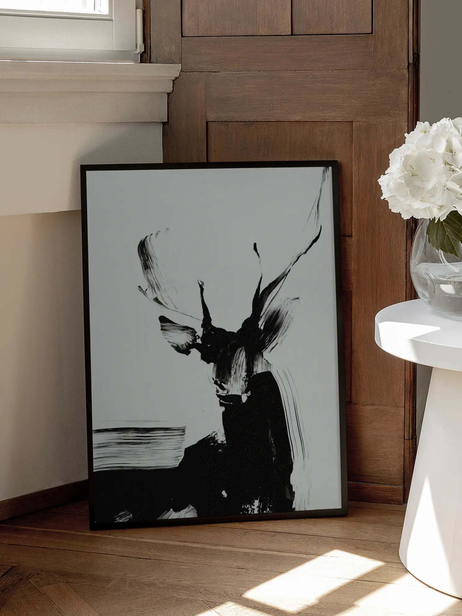Abstract Deer No1 Poster
