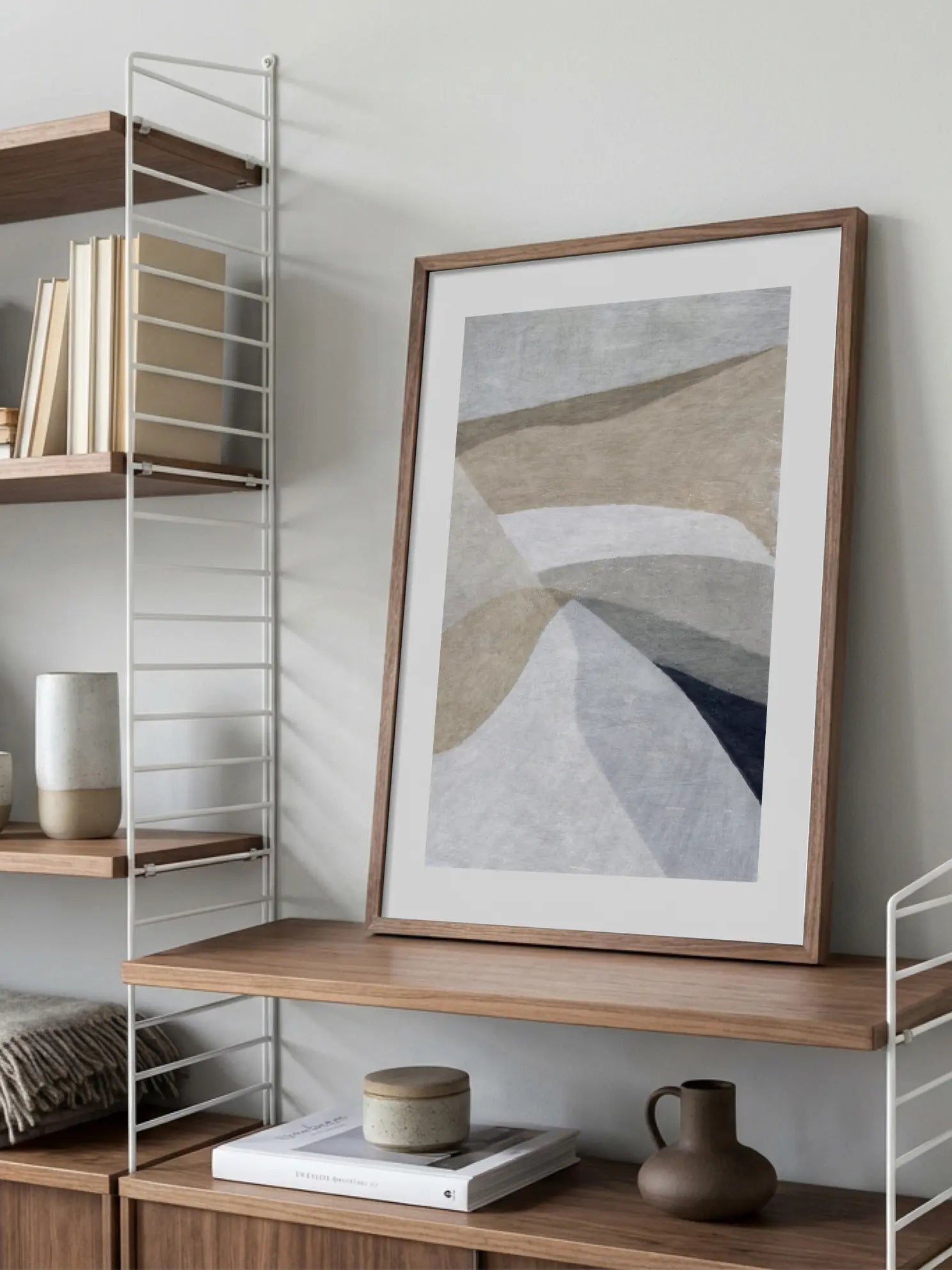 Abstract Fjords Poster