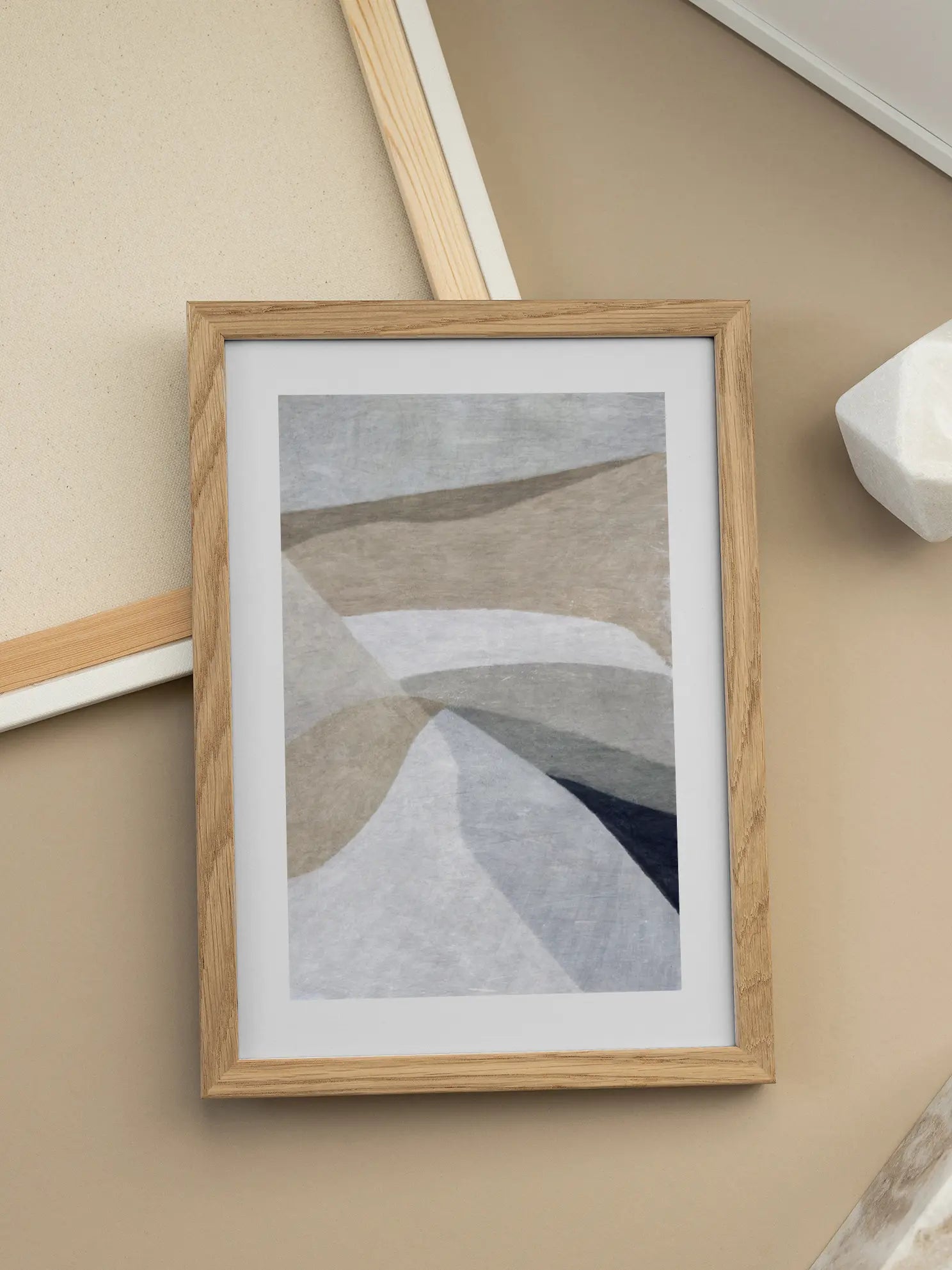 Abstract Fjords Poster