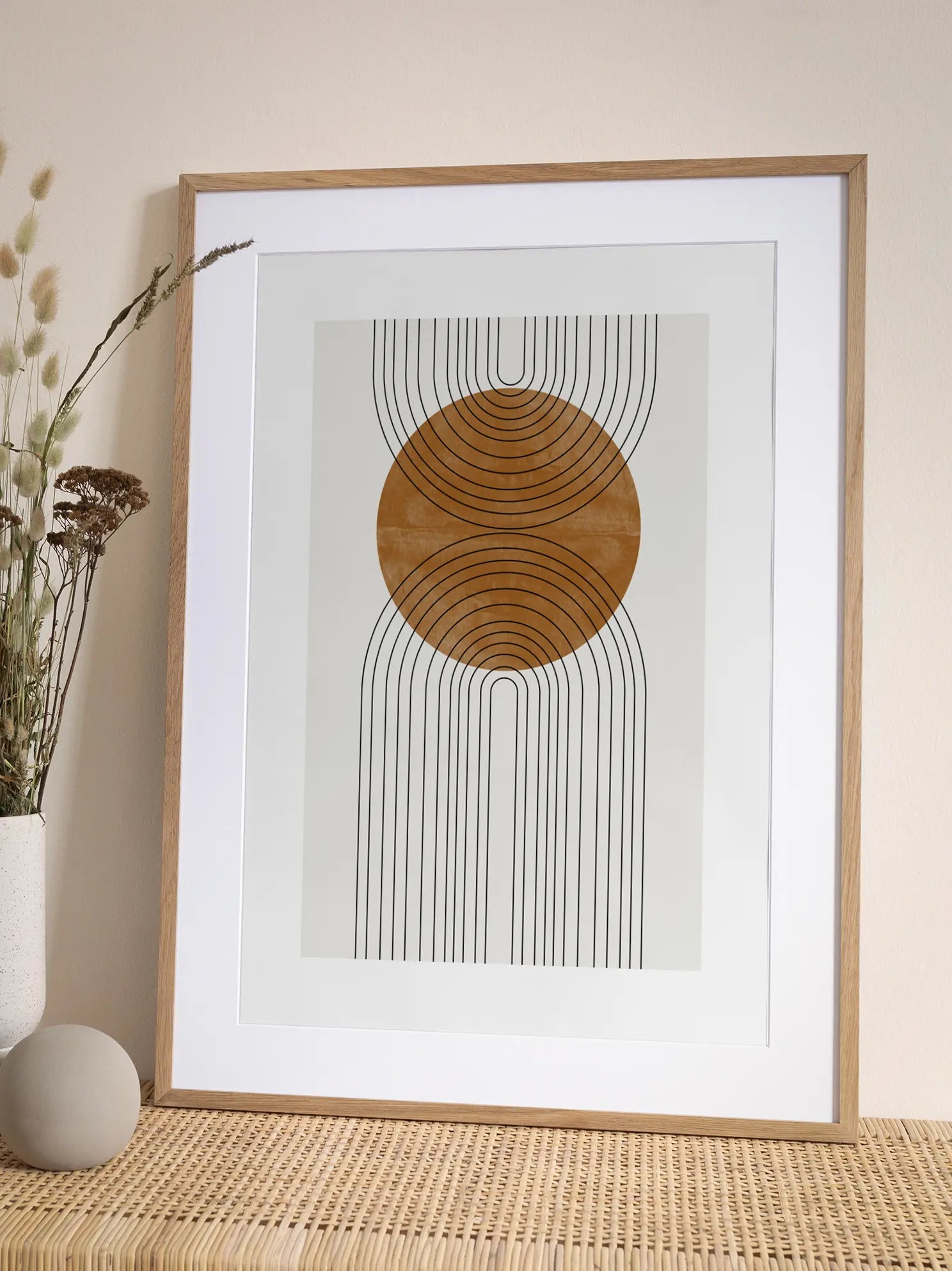 Abstract Flow Poster