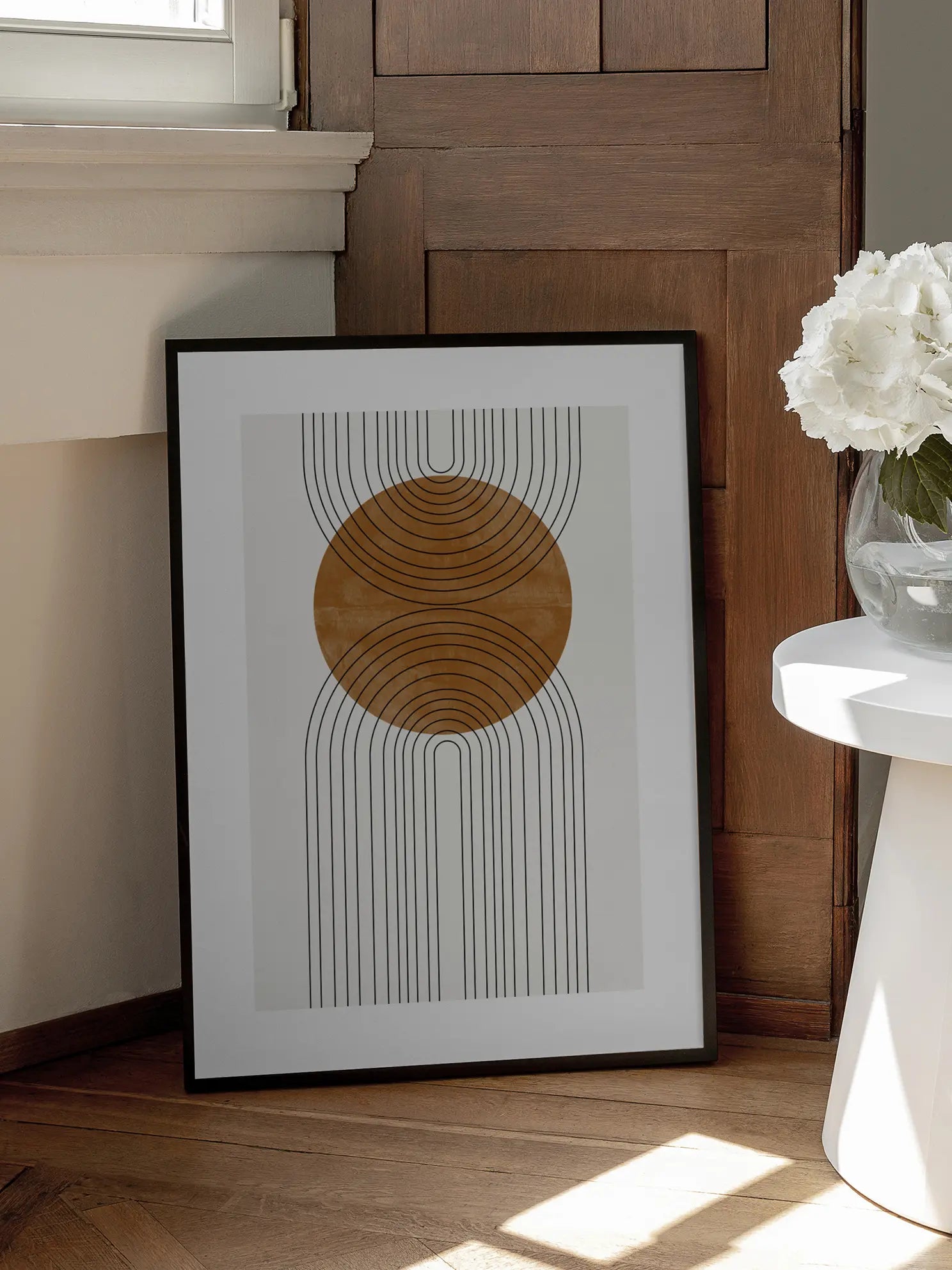Abstract Flow Poster