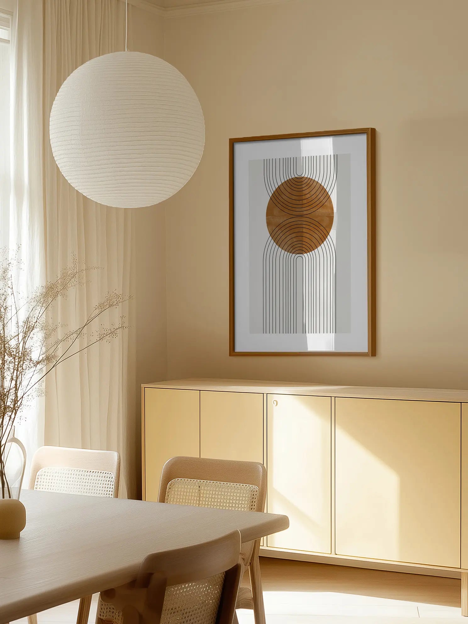 Abstract Flow Poster