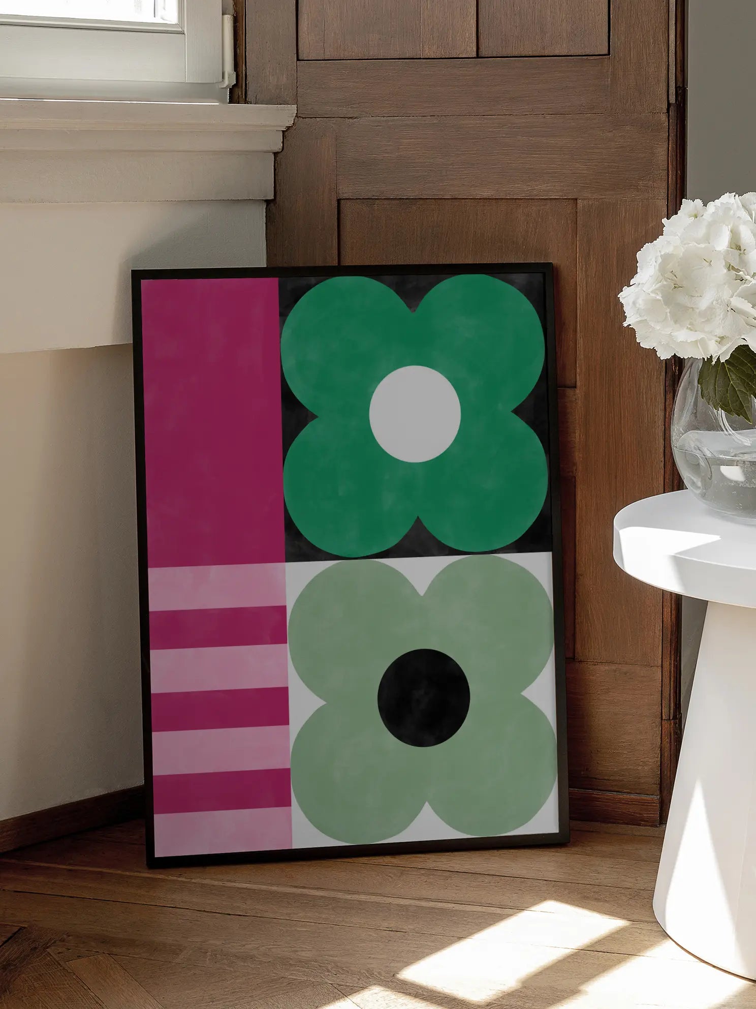 Abstract Flower Composition No1 Poster